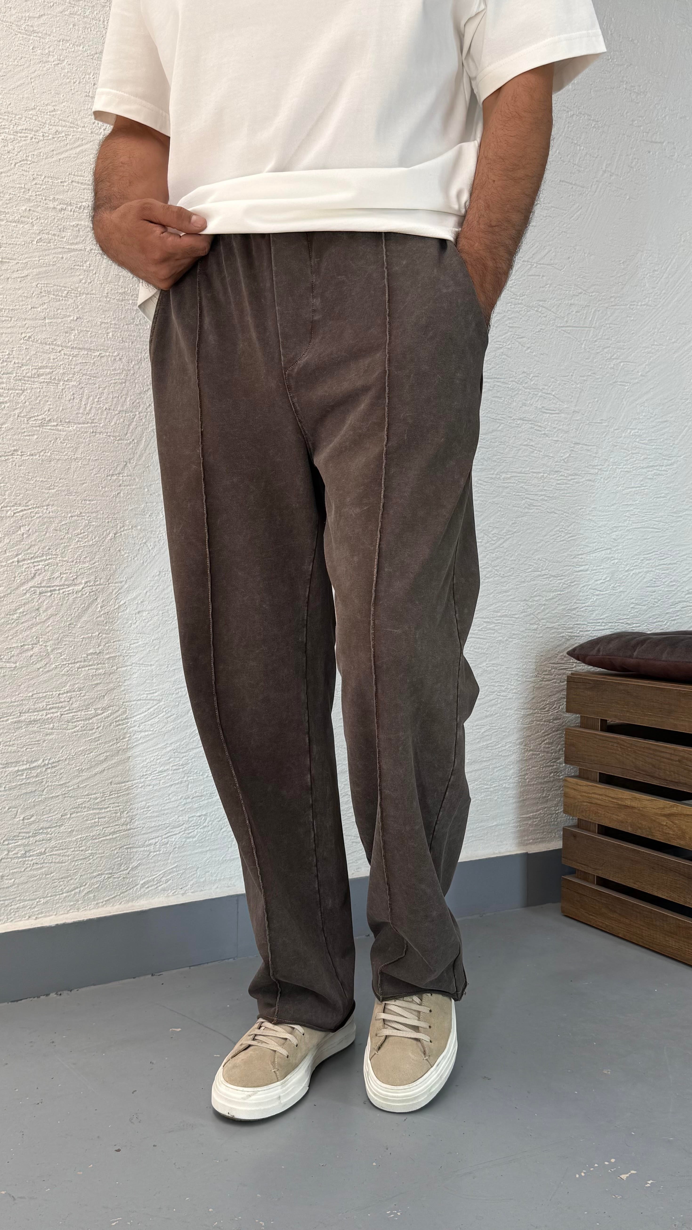 Yıkamalı Baggy Bol  Eşofman