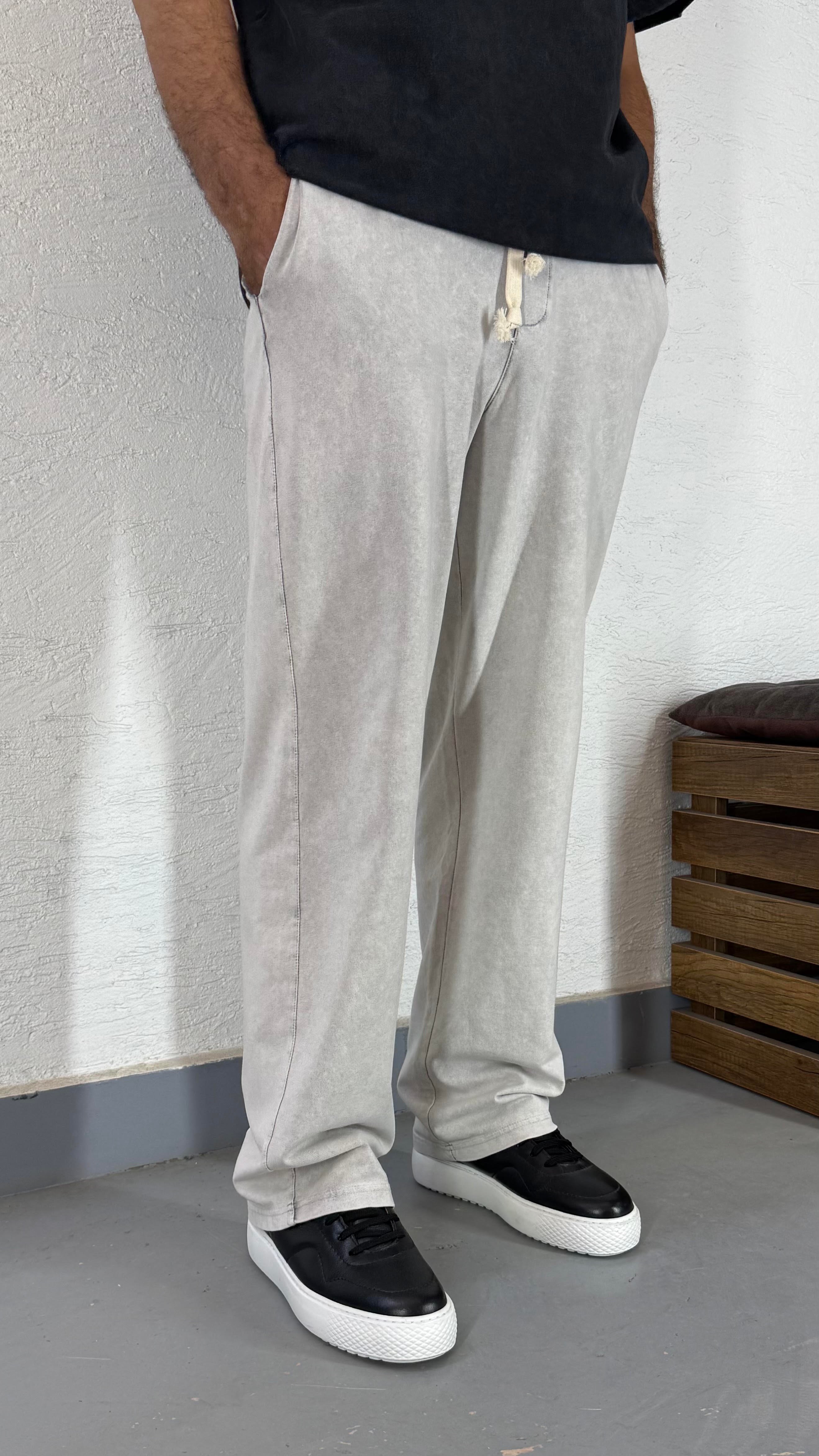 Yıkamalı Baggy Eşofman