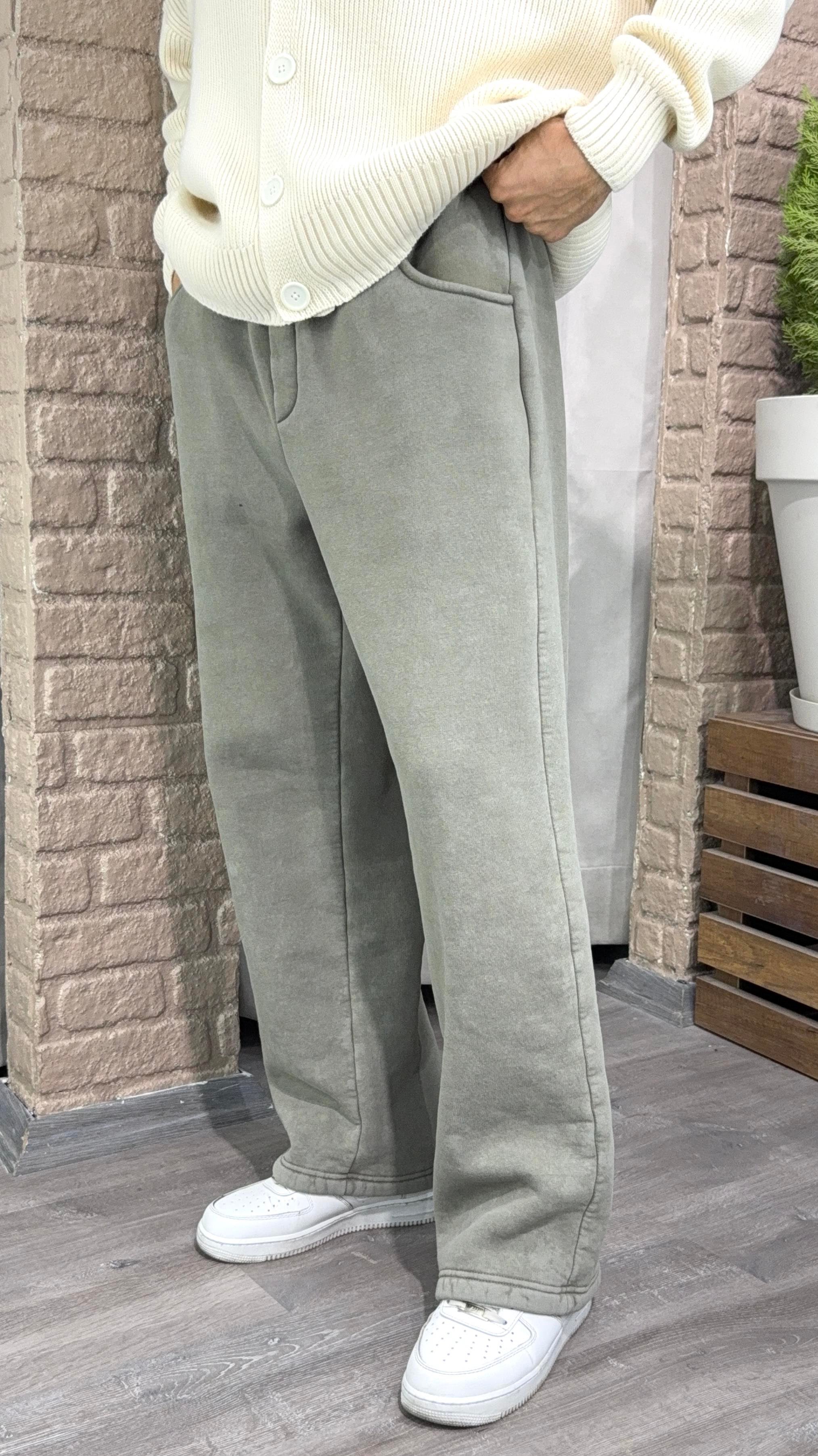Yıkamalı Baggy Eşofman
