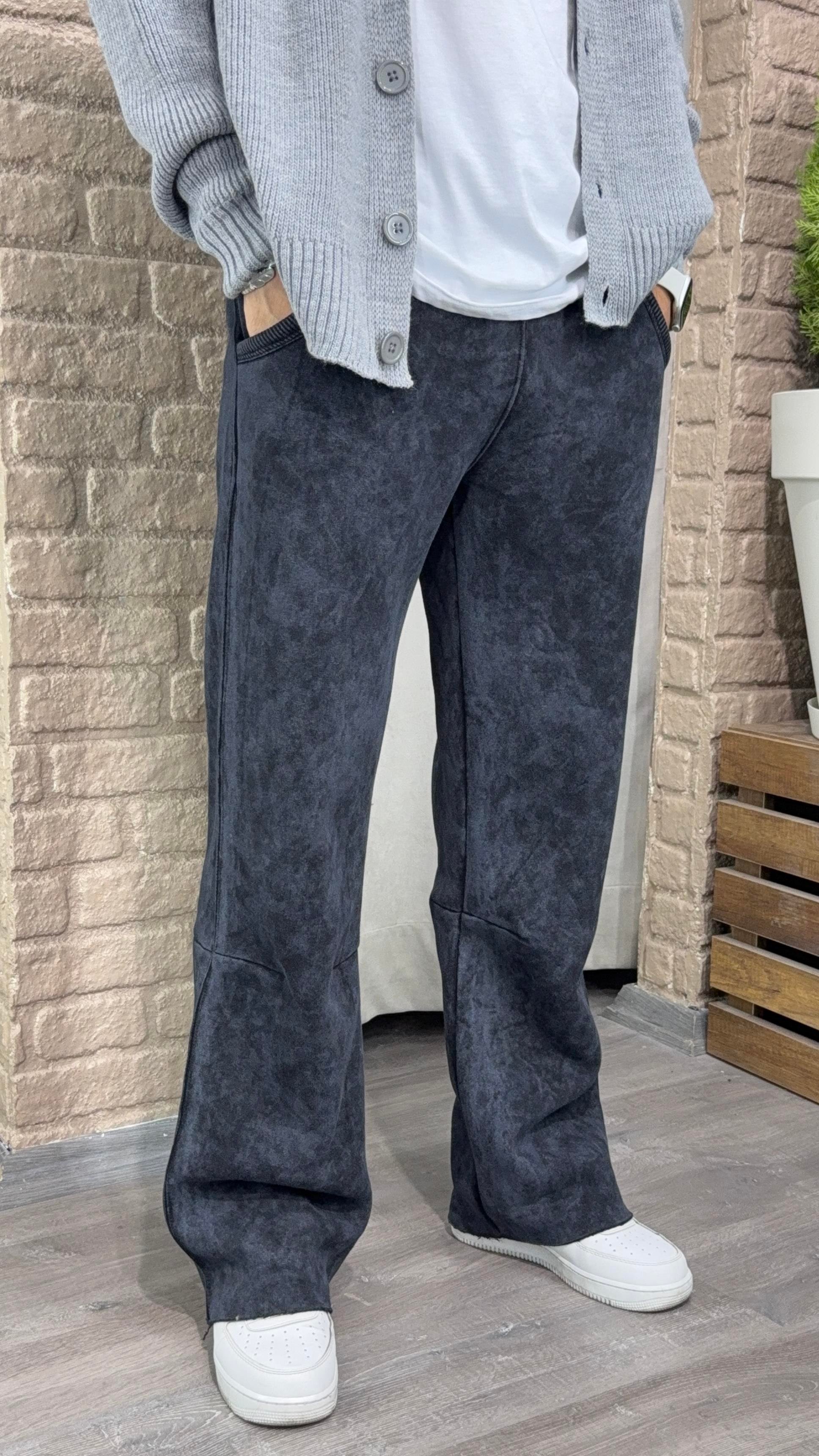 Yıkamalı Baggy Eşofman