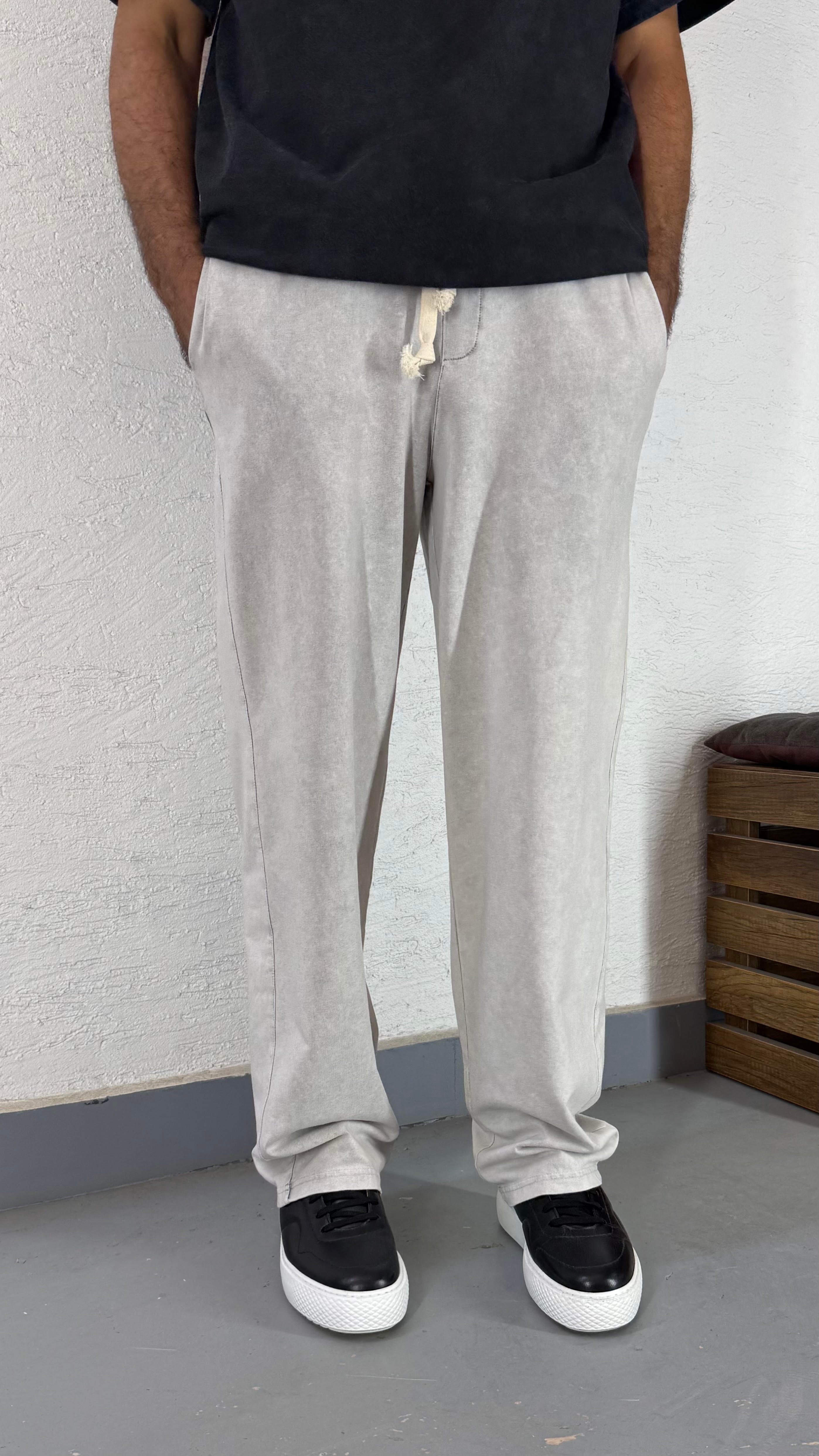 Yıkamalı Baggy Eşofman