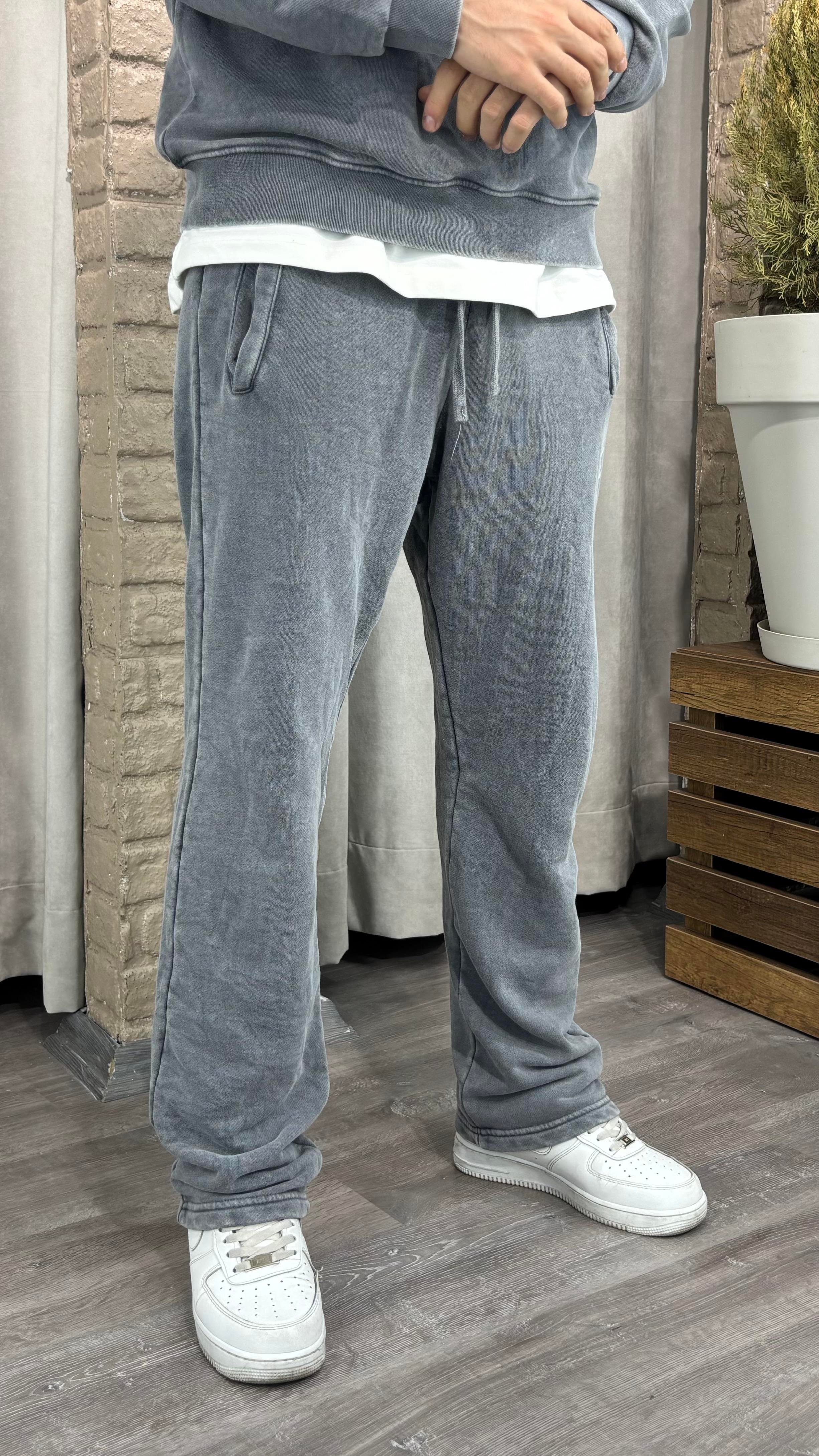 Yıkamalı Baggy Eşofman