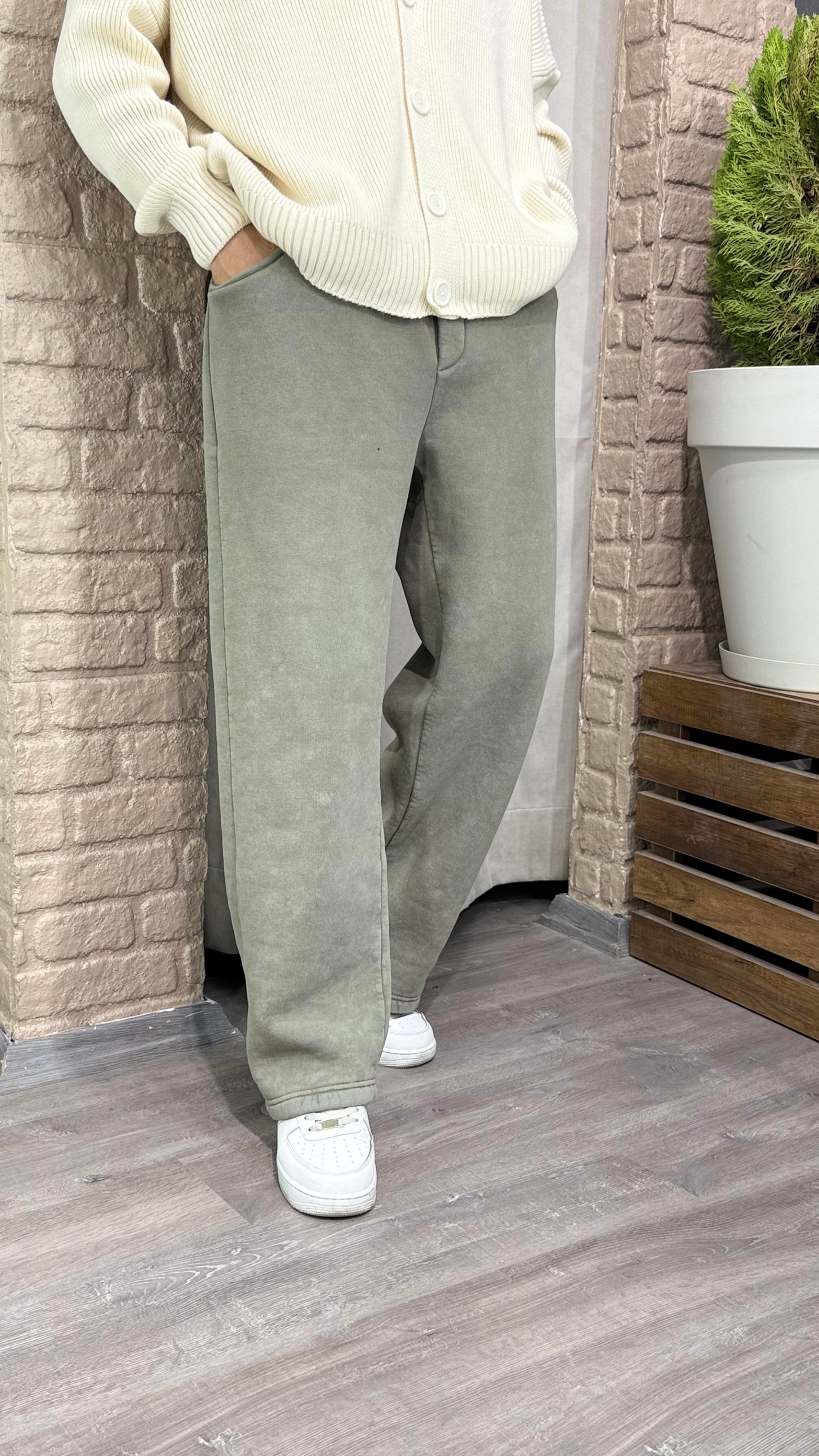 Yıkamalı Baggy Eşofman