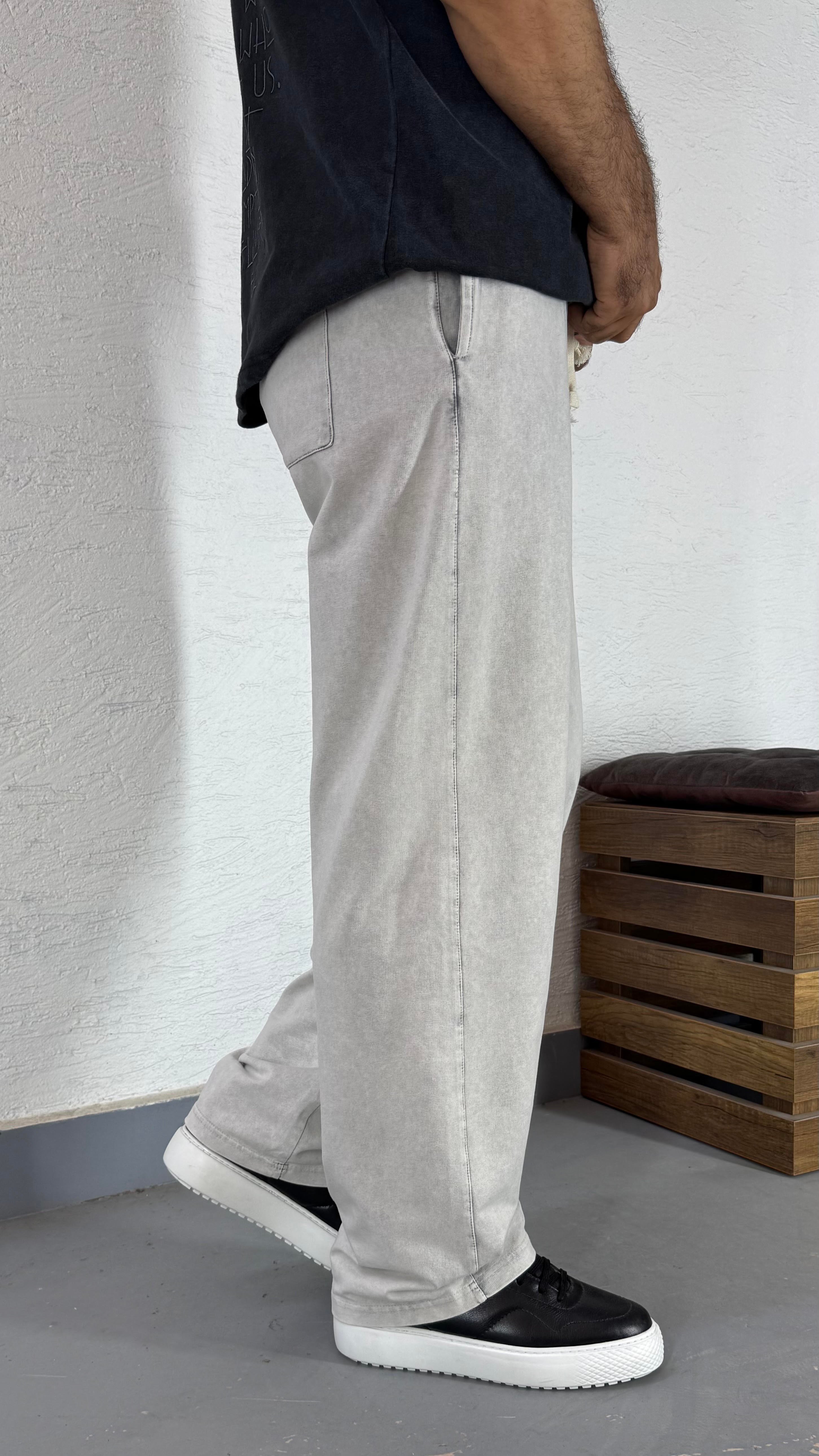 Yıkamalı Baggy Eşofman