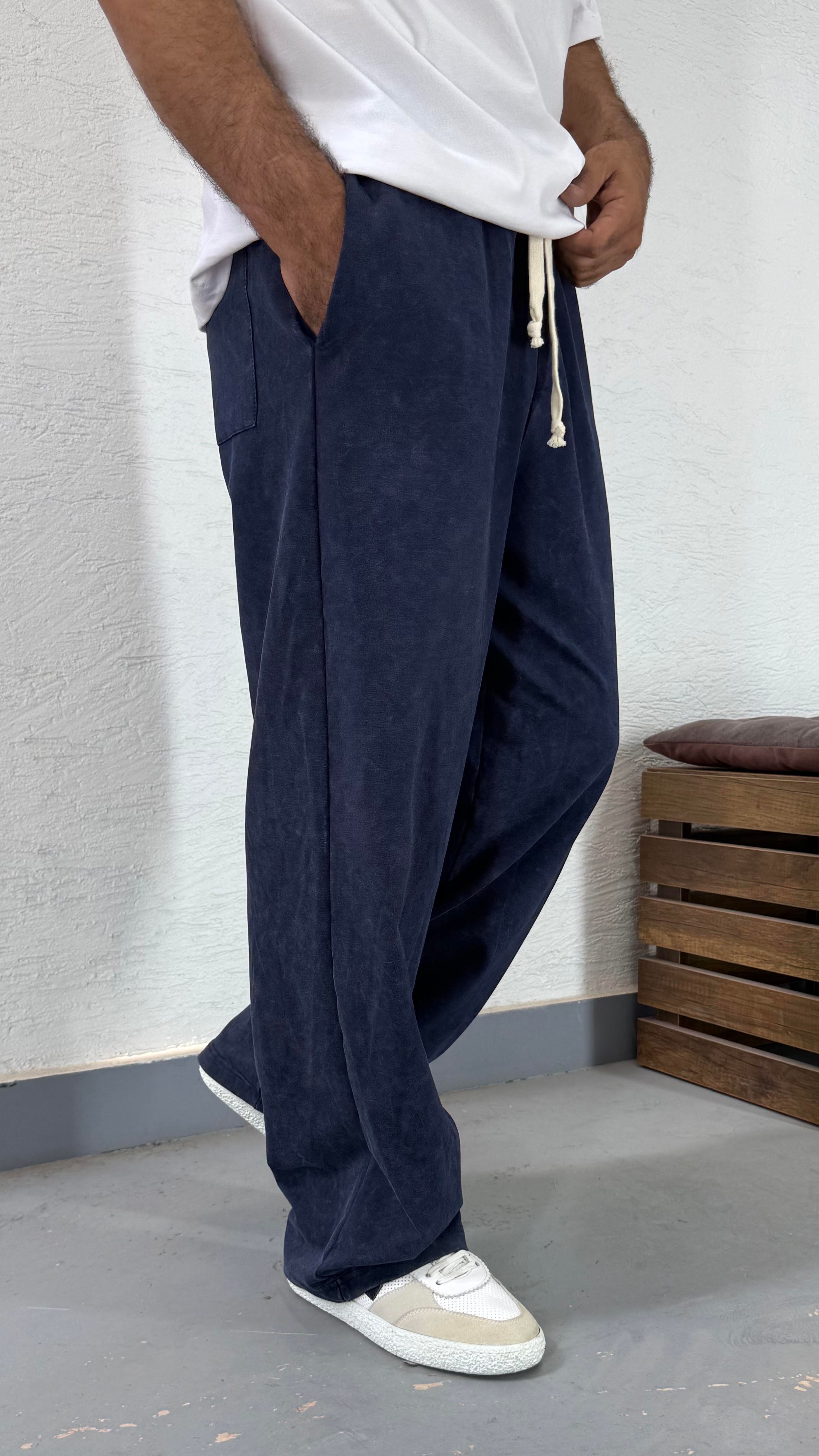 Yıkamalı Bol  Baggy Eşofman 