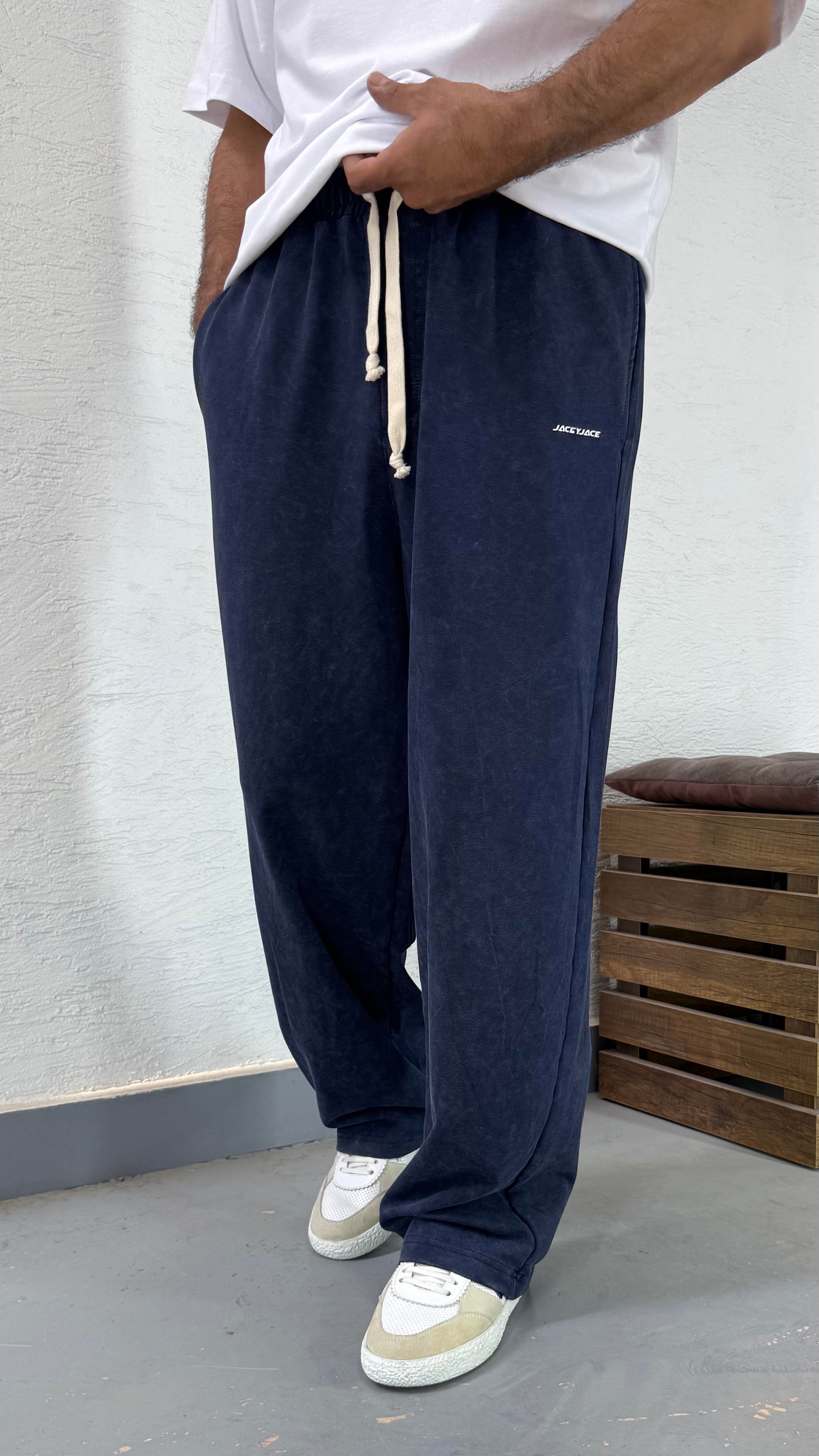 Yıkamalı Bol  Baggy Eşofman 