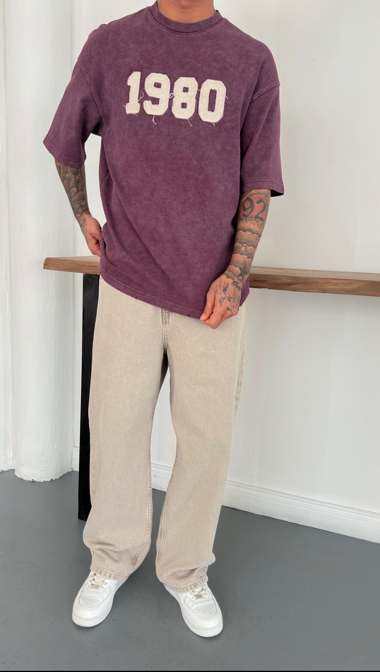 Yıkamalı Oversize TShirt