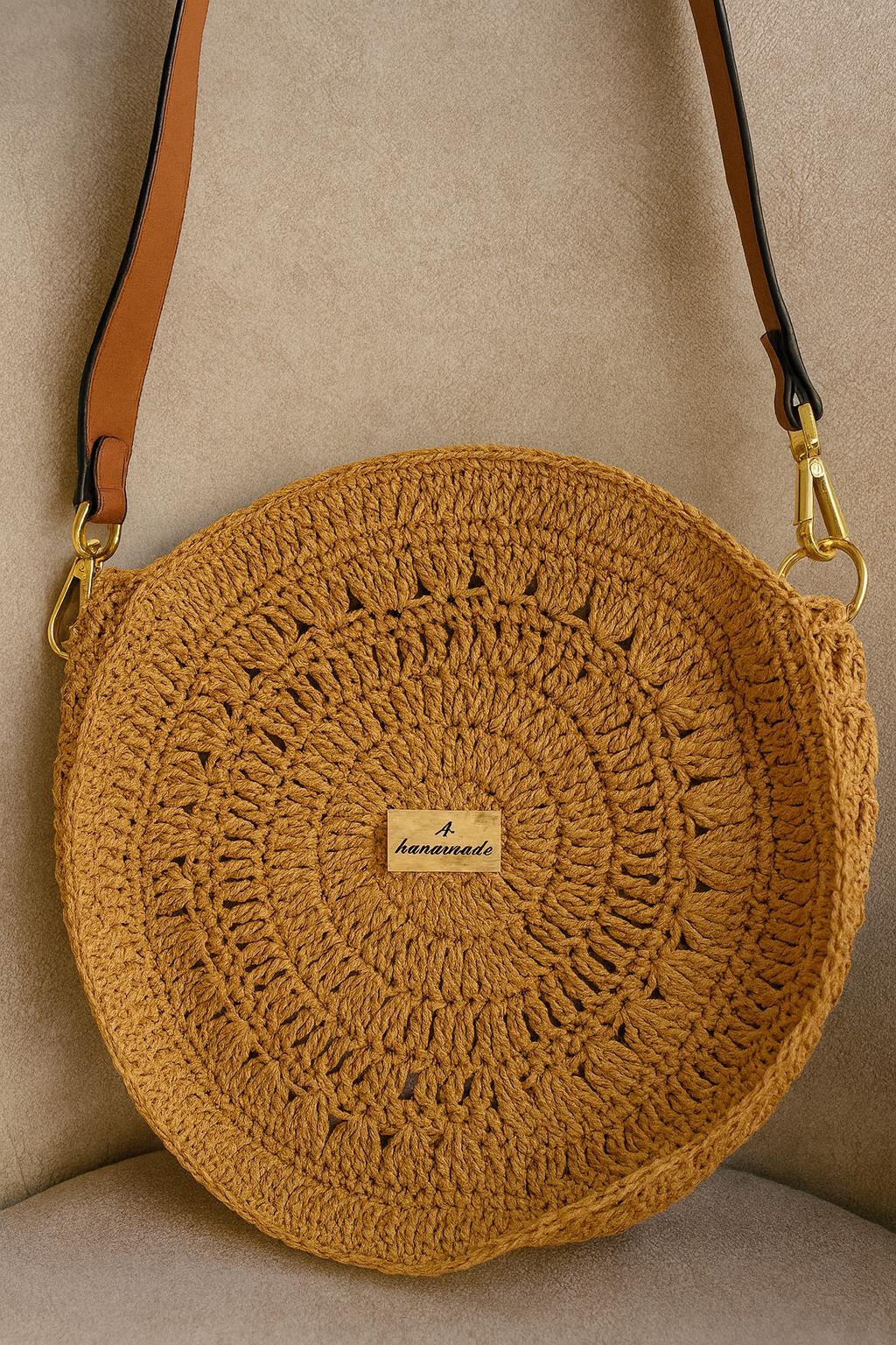 Boho Çember & El Yapımı Örgü Çanta