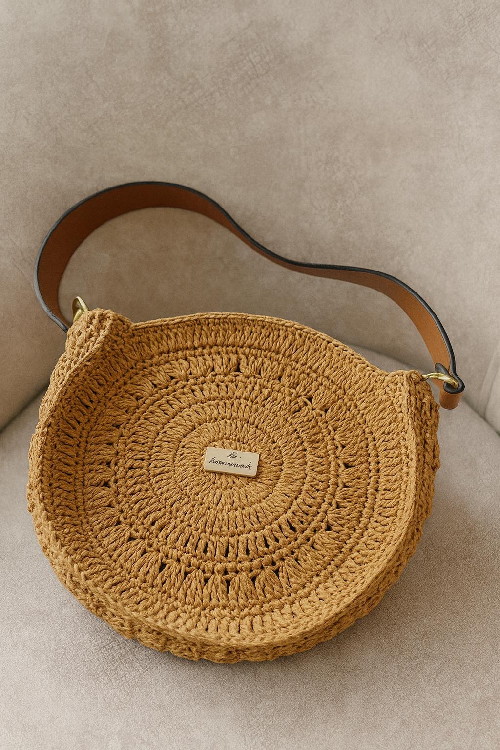 Boho Çember & El Yapımı Örgü Çanta