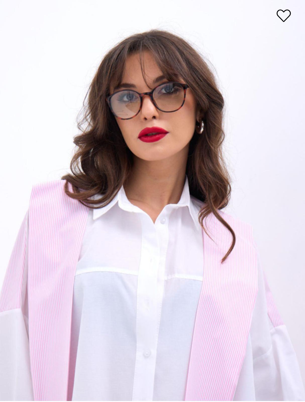 GÖMLEK-PEMBE ÇİZGİLİ-6749