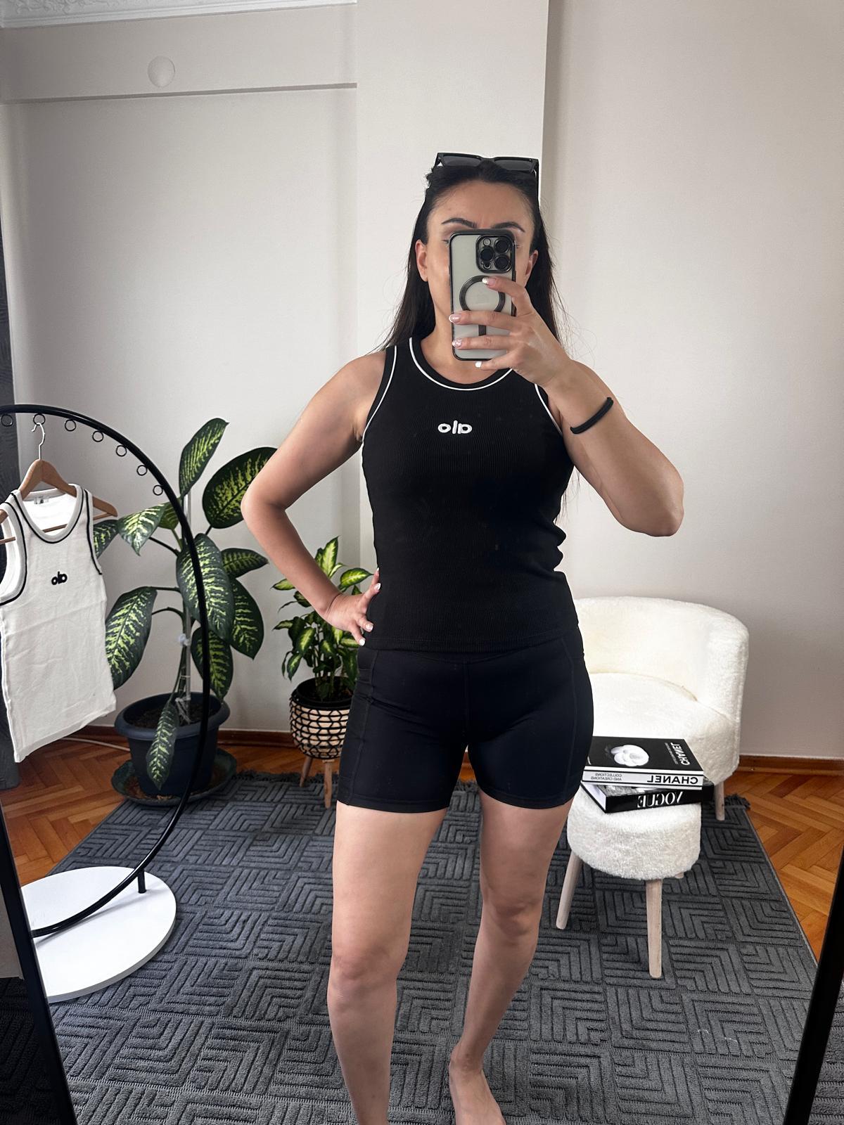 Kadın Fit Ribana Atlet (Alo)