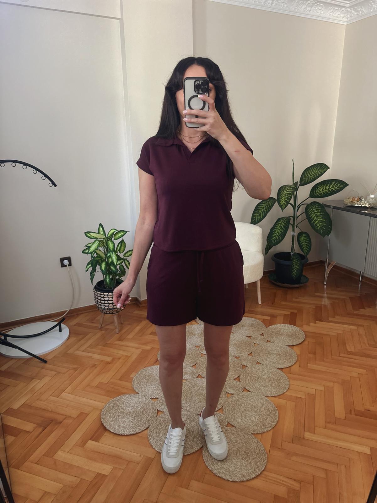 POLO YAKA ŞORTLU TAKIM