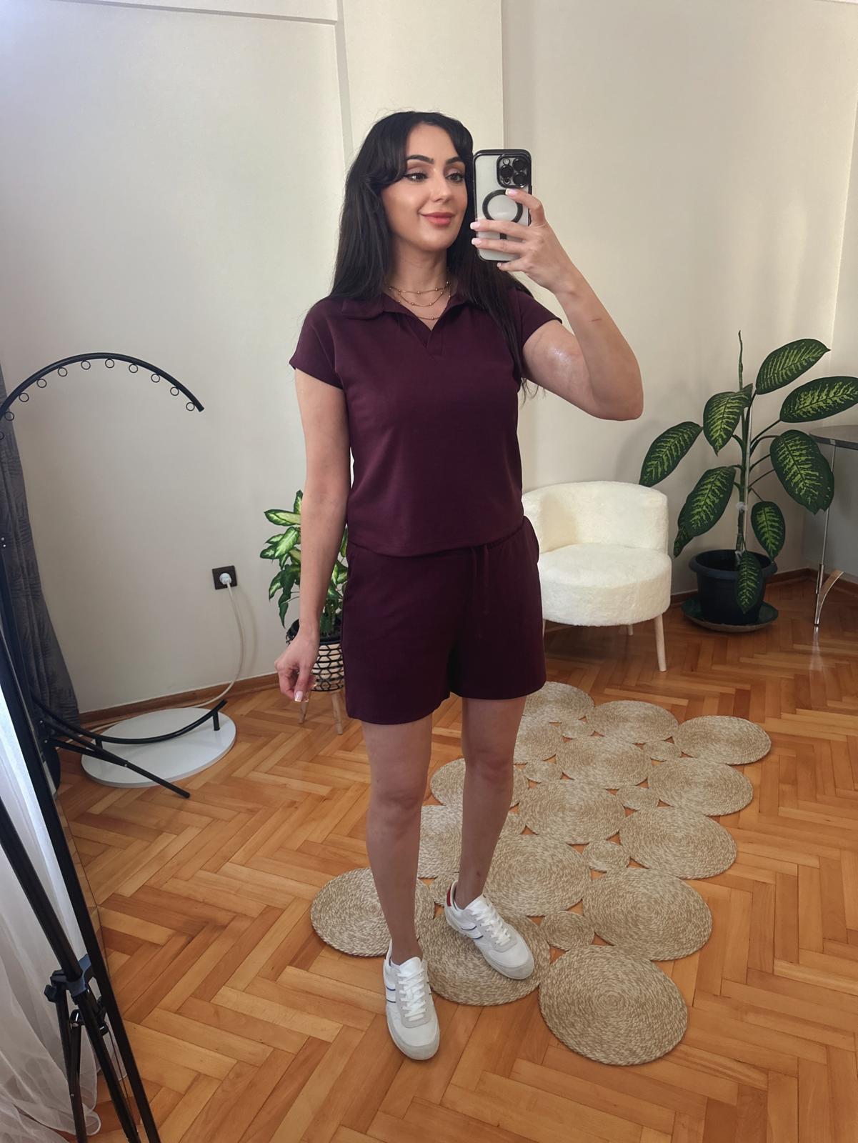 POLO YAKA ŞORTLU TAKIM