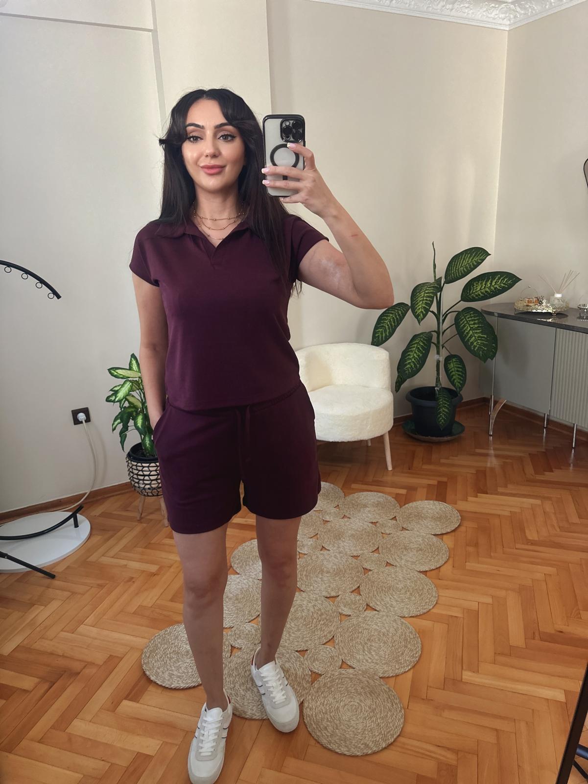 POLO YAKA ŞORTLU TAKIM
