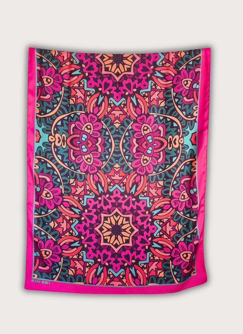 AŞK MANDALA PEMBE ŞAL