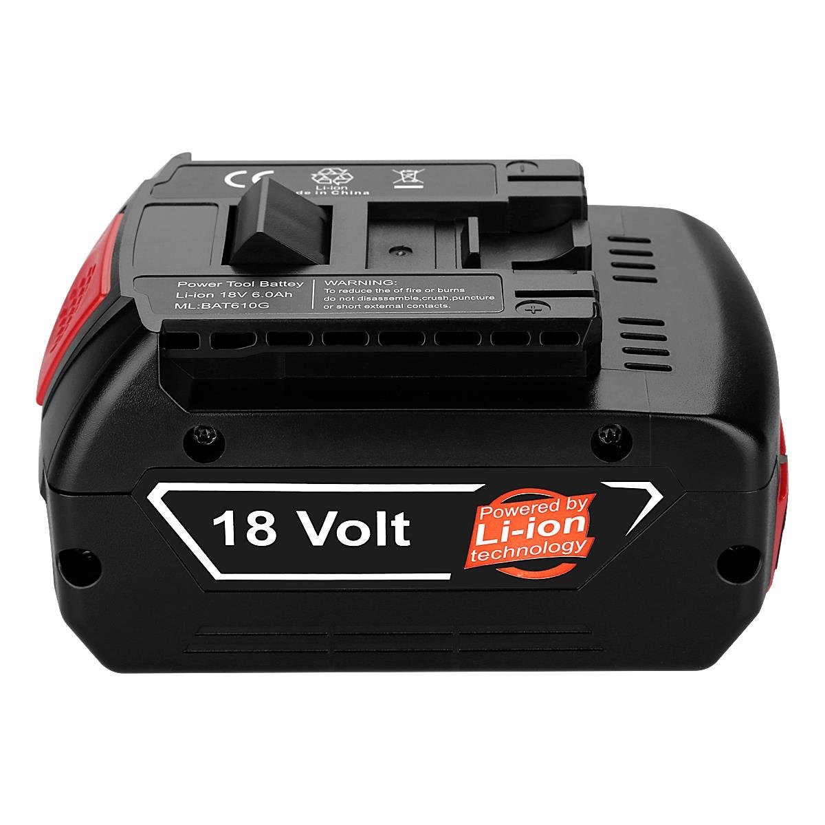 Bosch 18V BAT609 BAT618 BAT619G BAT619 6AH Batarya Pil
