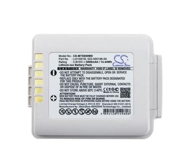 Mindray Benevision Td60, Mindray Benevision Tms60, Mindray Telemetri Başlatıcısı için Pil