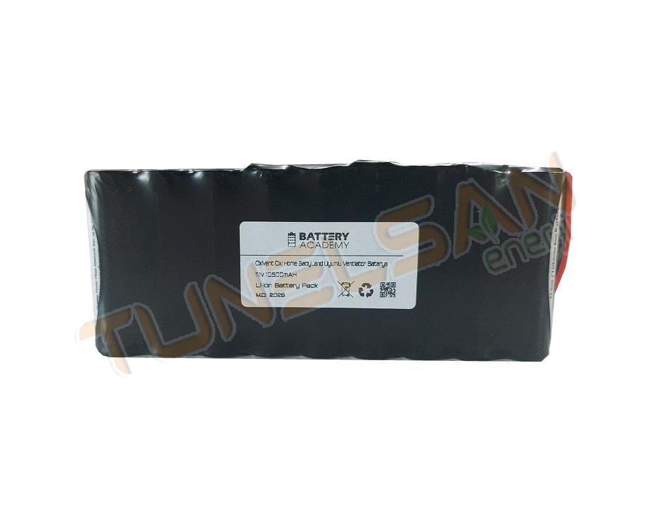 Oxivent Oxi Home Babylite Ventilatör için 11.1v 10500mAH Battery Academy Marka Medikal Batarya