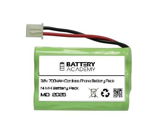 Telematrix 9600 9621P için 3.6v 700mAH Ni-MH Otel Telsiz Telefon Pili