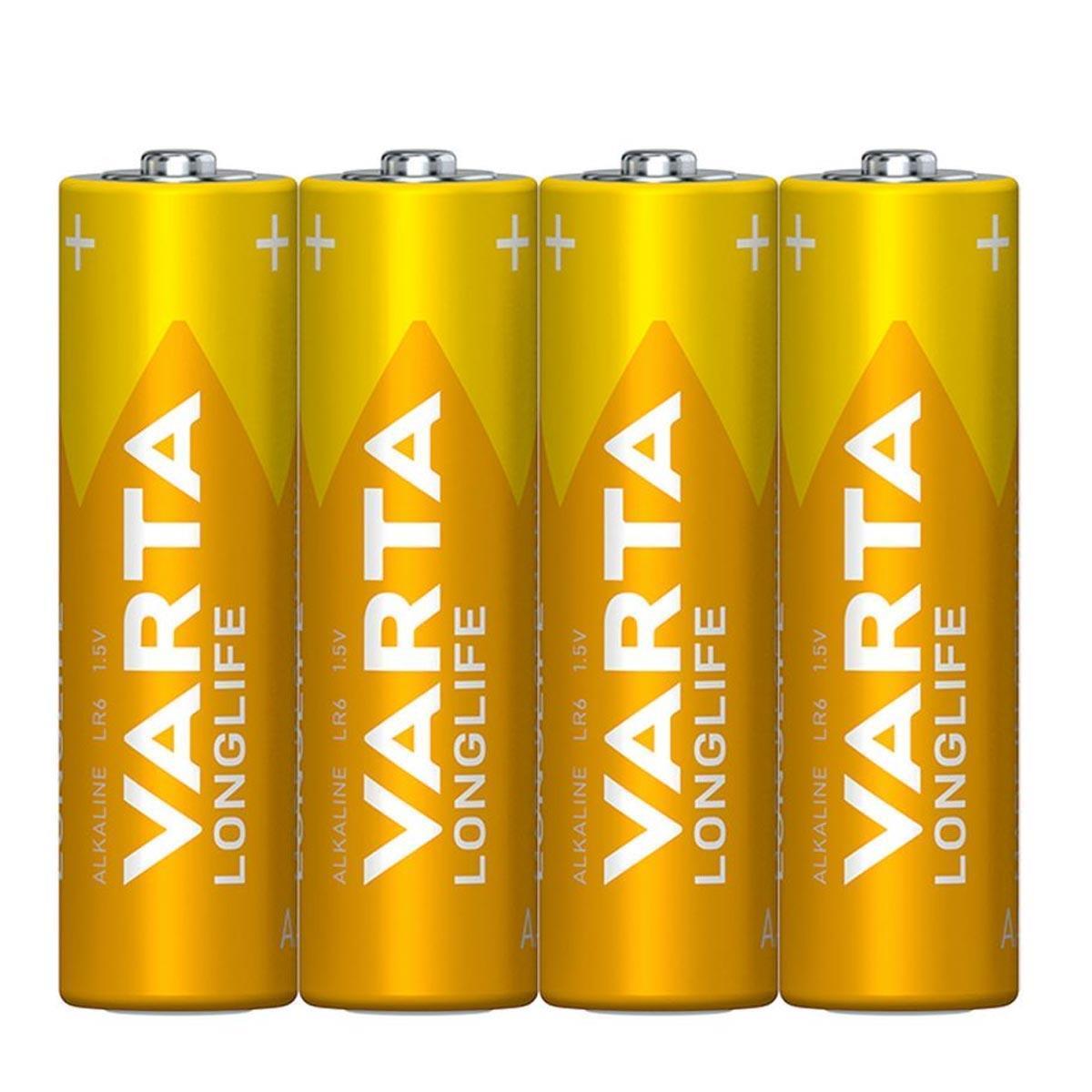 Varta 4106 Longlife Alkalin AA Kalem Pil 4lü Paket