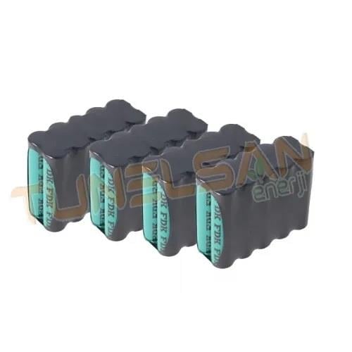 Viasys Vela Ventilatör FDK Japon Pilli Medikal Batarya 4lü Set