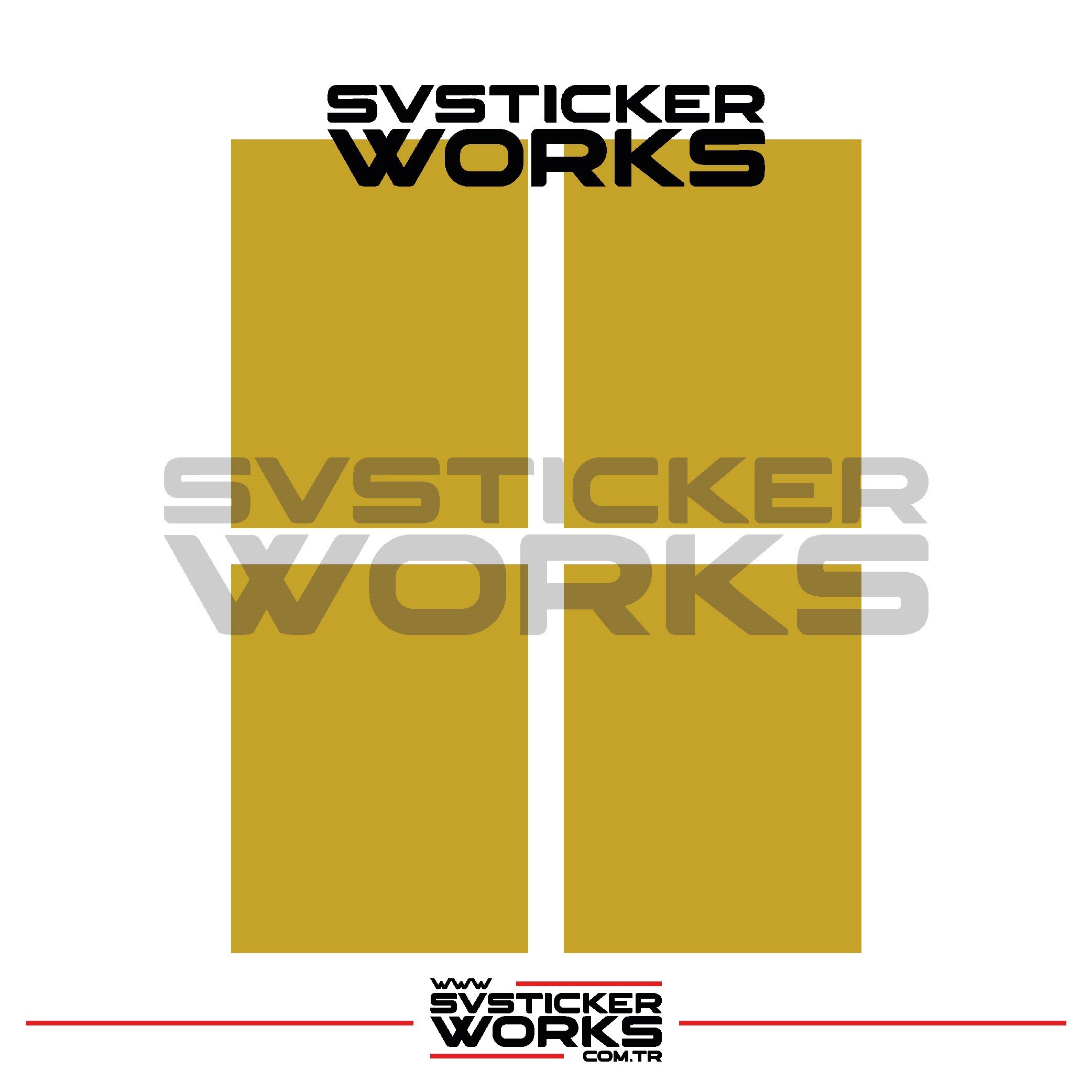SVSTICKERWORKSBajaj Dominar Amortisör Kaplama StickerBajaj Dominar Amortisör Kaplama Sticker