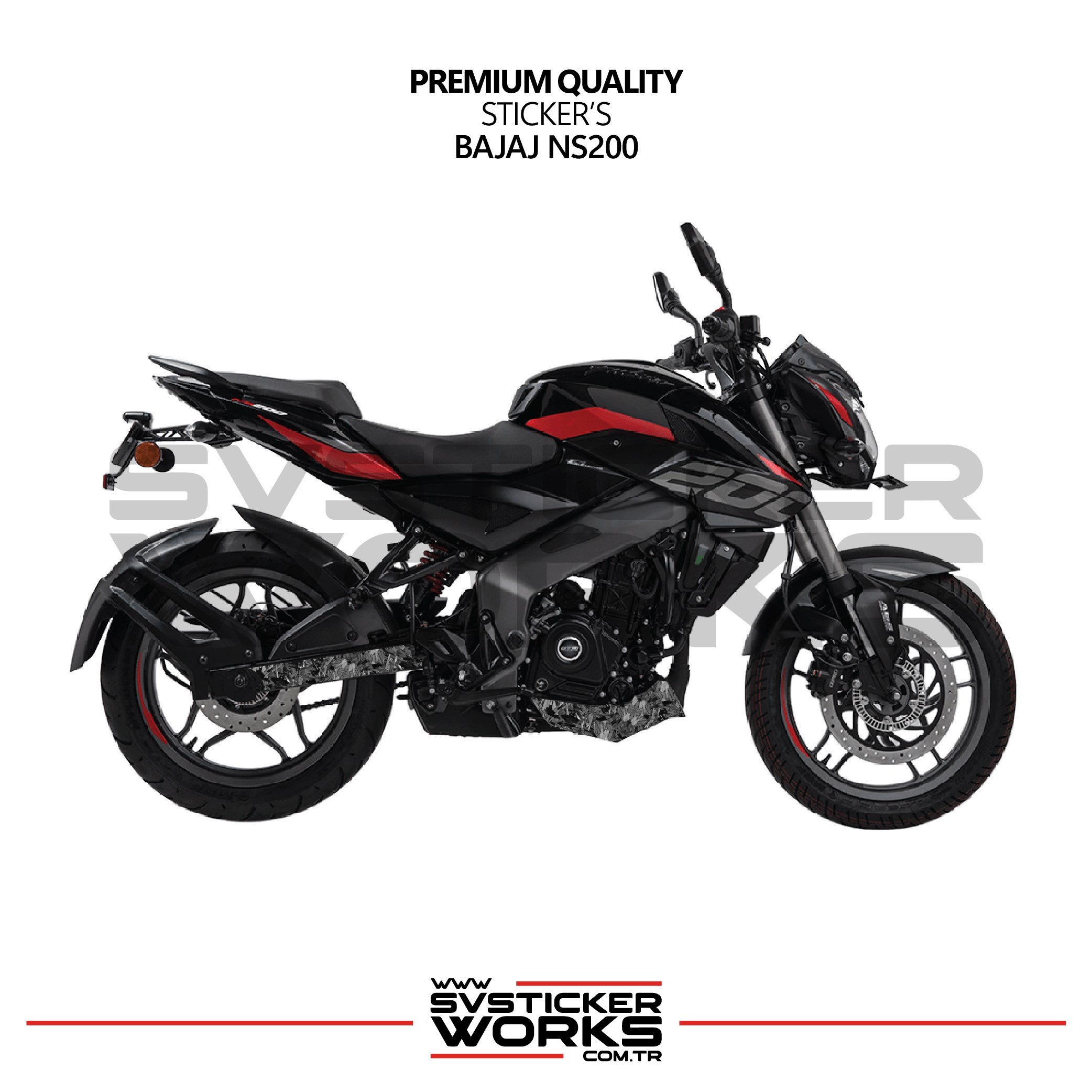 SVSTICKERWORKSBajaj NS200 Forged Kaplama Etiket Sticker Modeli Alt Sakal ve MasaBajaj NS200 Forged Kaplama Etiket Sticker Modeli Alt Sakal ve MasaNS200