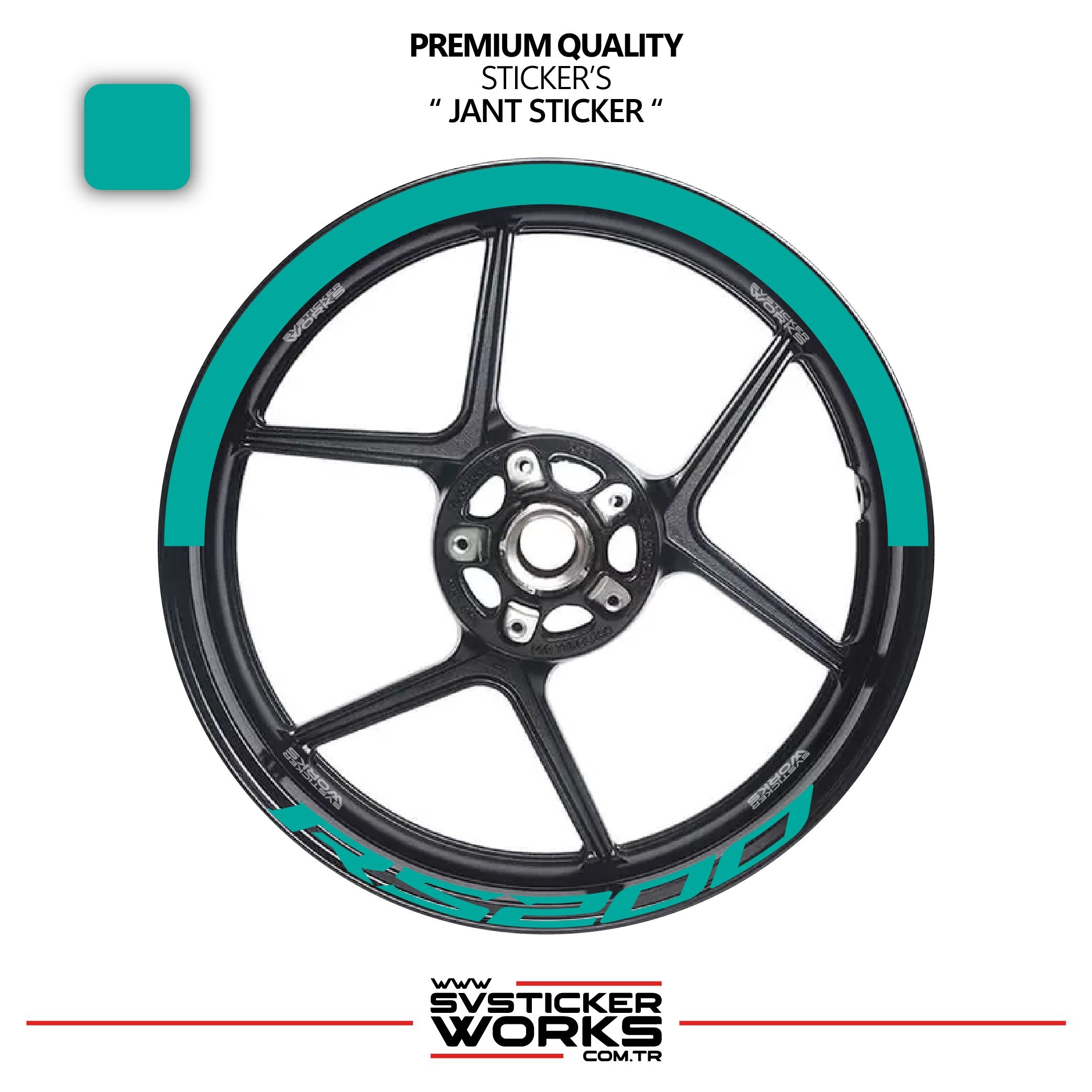 SVSTICKERWORKSBajaj RS200 Jant Şeridi – Yarım Jant Kaplama & RS200 Yazı Sticker SetiBajaj RS200 Jant Şeridi – Yarım Jant Kaplama & RS200 Yazı Sticker SetiJant Sticker