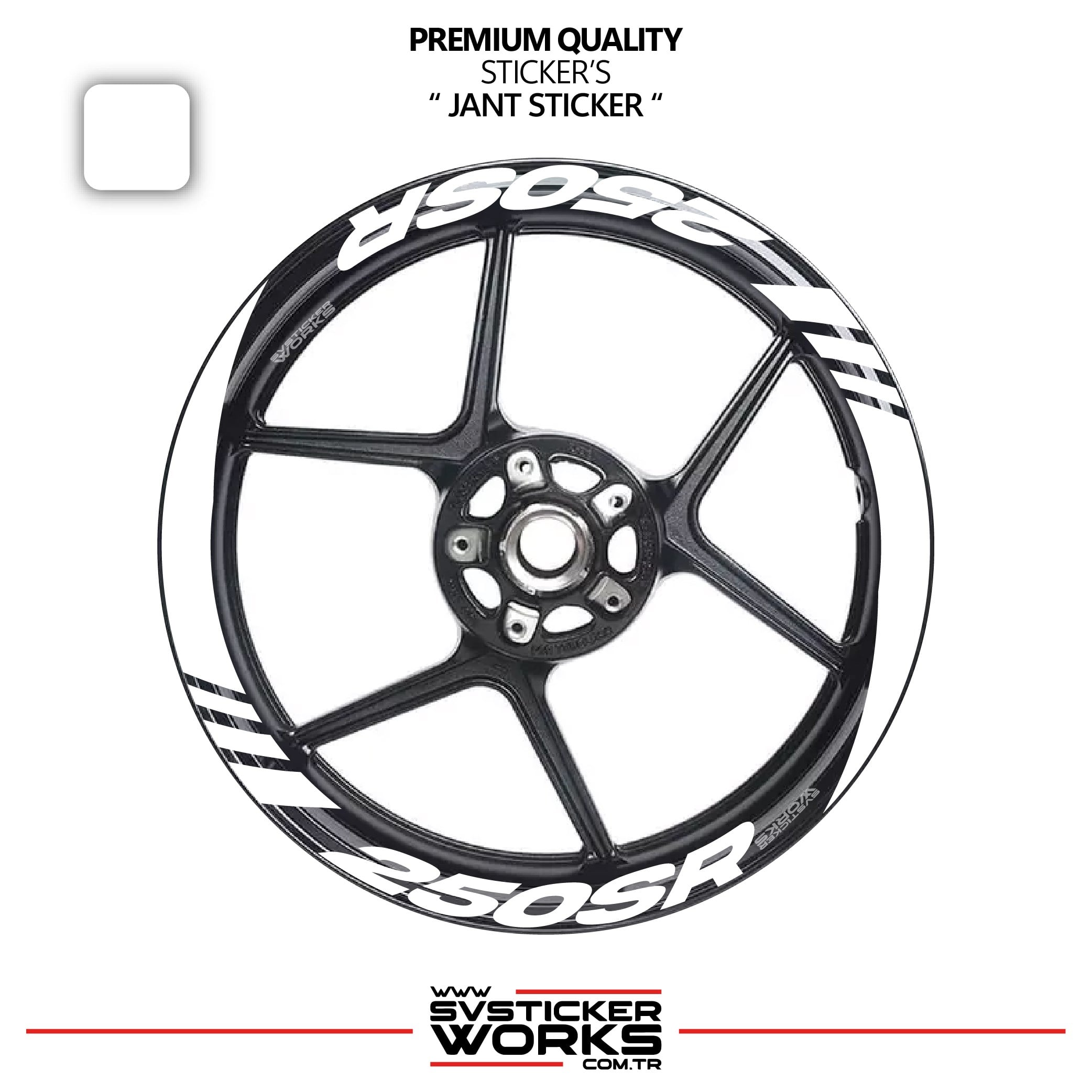 SVSTICKERWORKSCFMOTO 250SR Geniş Jant Kaplama Sticker Etiket Modeli 16lı Set Sticker Yüksek KaliteCFMOTO 250SR Geniş Jant Kaplama Sticker Etiket Modeli 16lı Set Sticker Yüksek KaliteJant Sticker