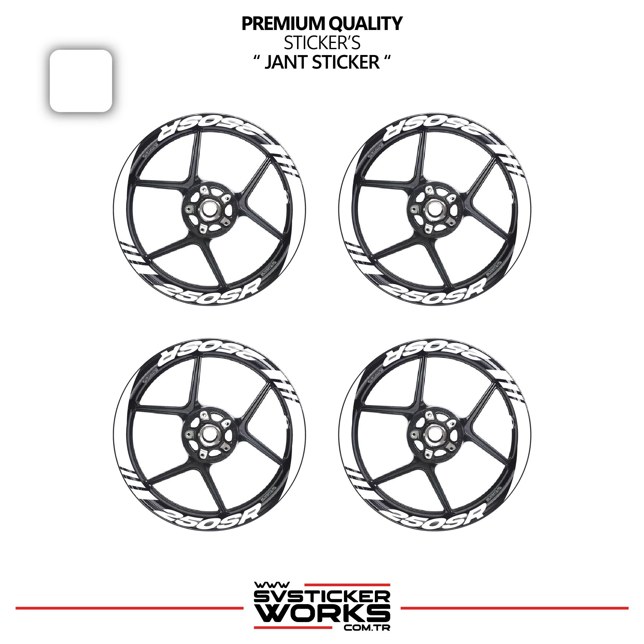 SVSTICKERWORKSCFMOTO 250SR Geniş Jant Kaplama Sticker Etiket Modeli 16lı Set Sticker Yüksek KaliteCFMOTO 250SR Geniş Jant Kaplama Sticker Etiket Modeli 16lı Set Sticker Yüksek KaliteJant Sticker