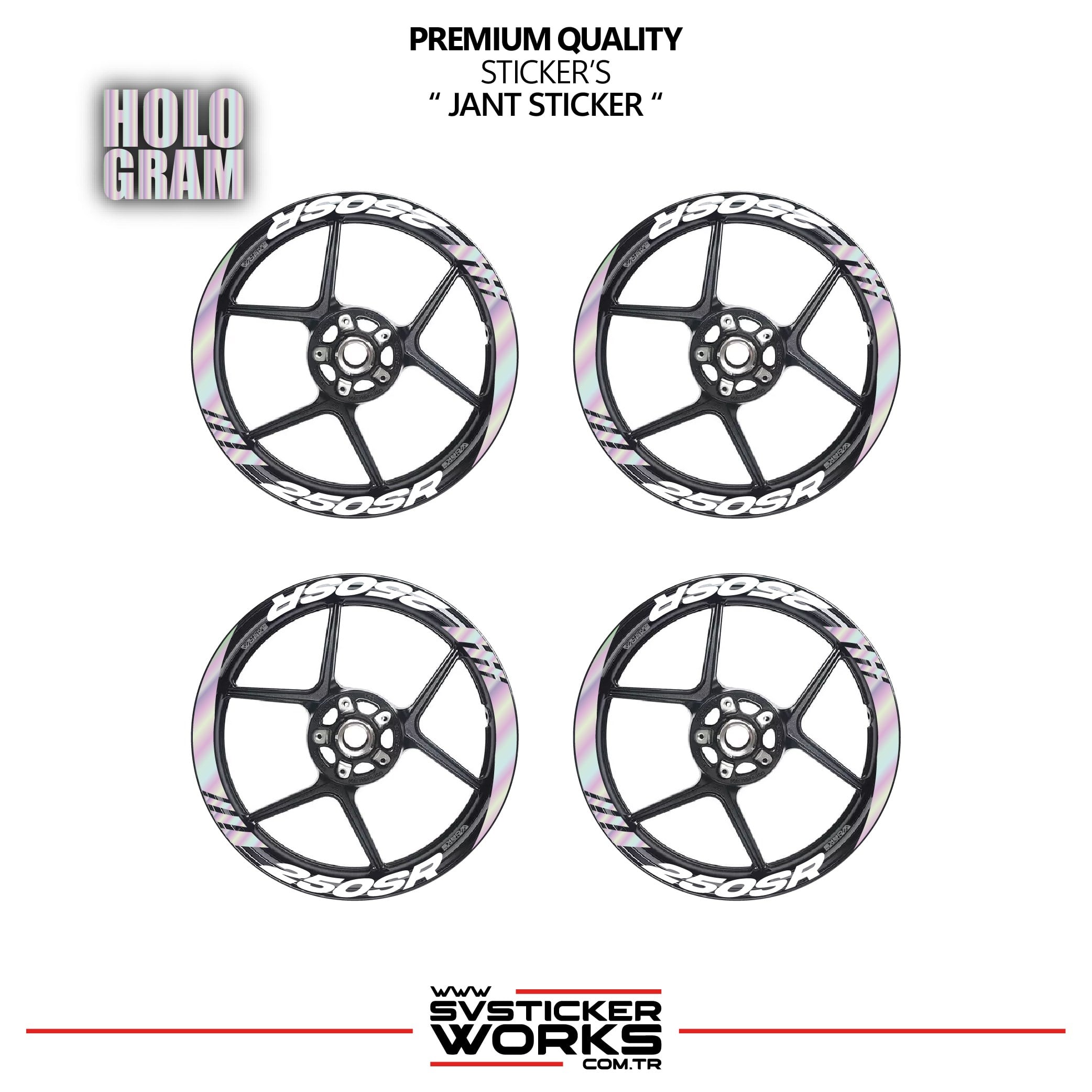 SVSTICKERWORKSCFMOTO 250SR Geniş Jant Kaplama Sticker Etiket Modeli 16lı Set Sticker Yüksek KaliteCFMOTO 250SR Geniş Jant Kaplama Sticker Etiket Modeli 16lı Set Sticker Yüksek KaliteJant Sticker