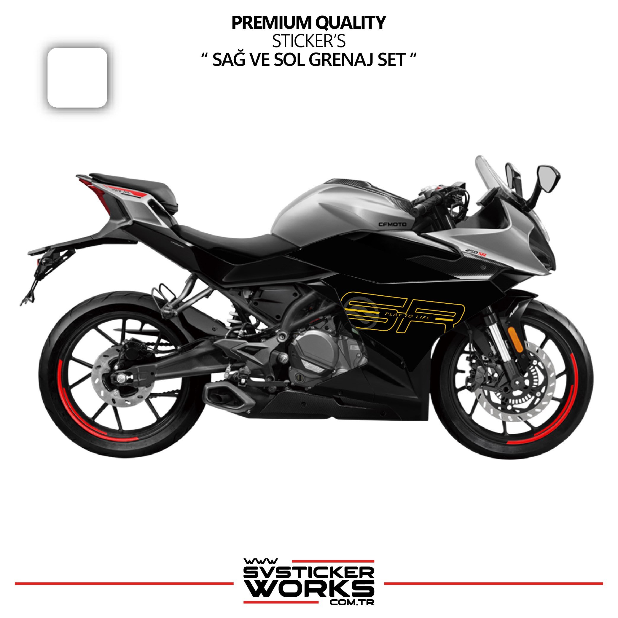 SVSTICKERWORKSCFMOTO 250SR Grenaj Sticker Sağ Sol Set Yüksek Kalite Sticker Etiket ModeliCFMOTO 250SR Grenaj Sticker Sağ Sol Set Yüksek Kalite Sticker Etiket Modeli250SR