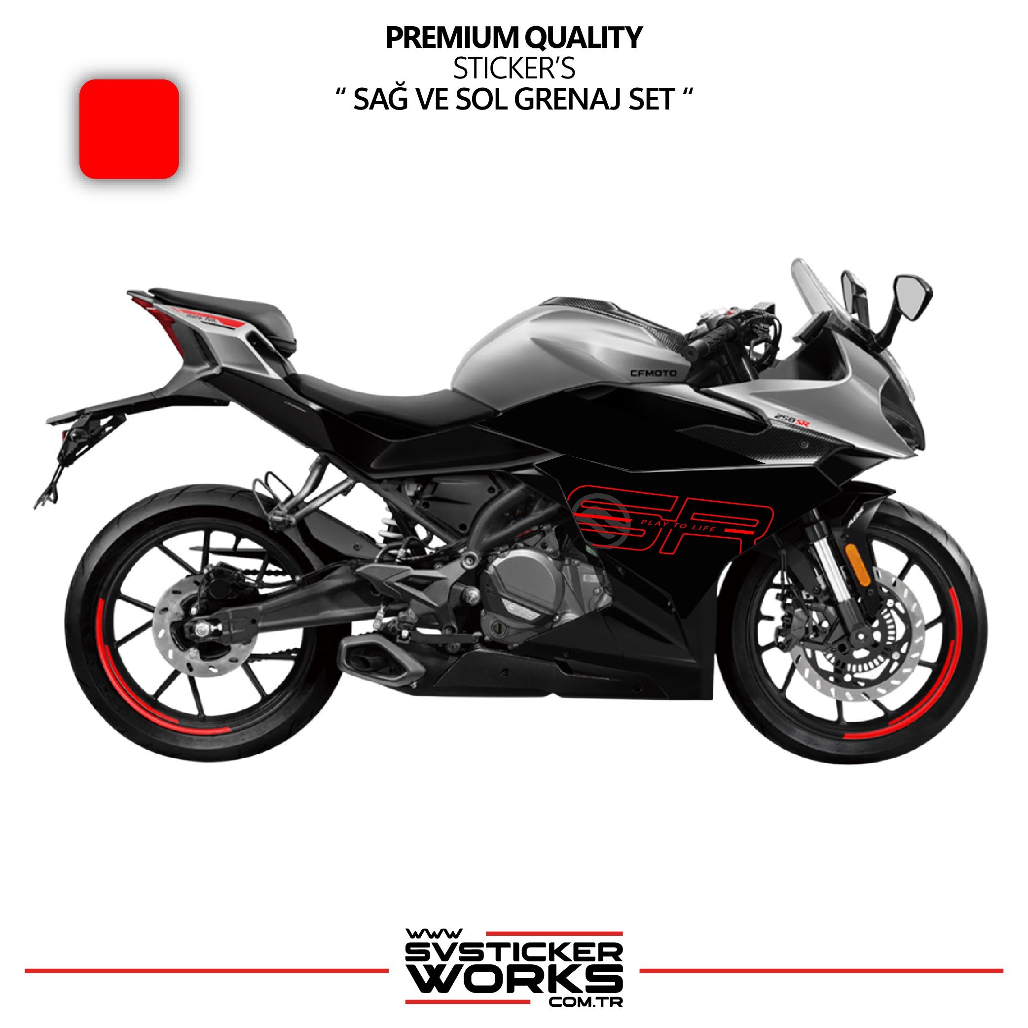 SVSTICKERWORKSCFMOTO 250SR Grenaj Sticker Sağ Sol Set Yüksek Kalite Sticker Etiket ModeliCFMOTO 250SR Grenaj Sticker Sağ Sol Set Yüksek Kalite Sticker Etiket Modeli250SR
