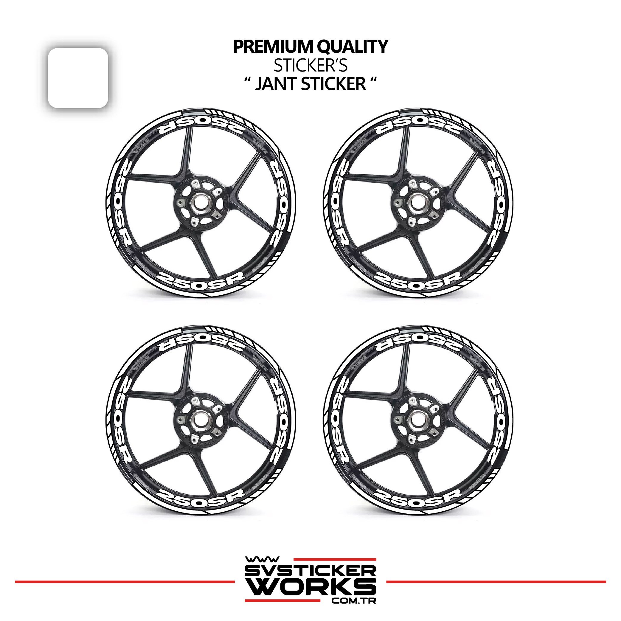 SVSTICKERWORKSCFMOTO 250SR Jant Sticker Ve İç Yazı Basklı Etiket Sticker Modeli Premium KaliteCFMOTO 250SR Jant Sticker Ve İç Yazı Basklı Etiket Sticker Modeli Premium KaliteJant Sticker