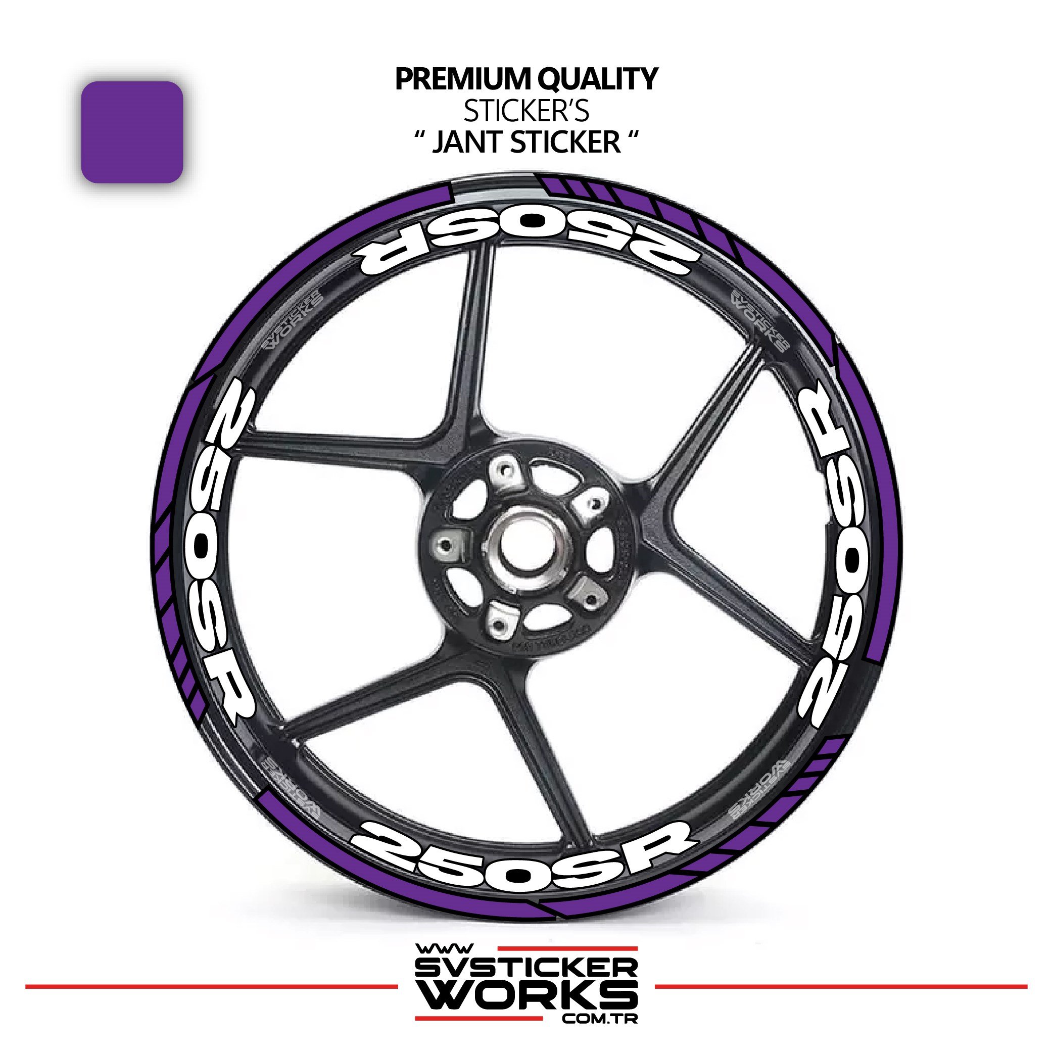 SVSTICKERWORKSCFMOTO 250SR Jant Sticker Ve İç Yazı Basklı Etiket Sticker Modeli Premium KaliteCFMOTO 250SR Jant Sticker Ve İç Yazı Basklı Etiket Sticker Modeli Premium KaliteJant Sticker