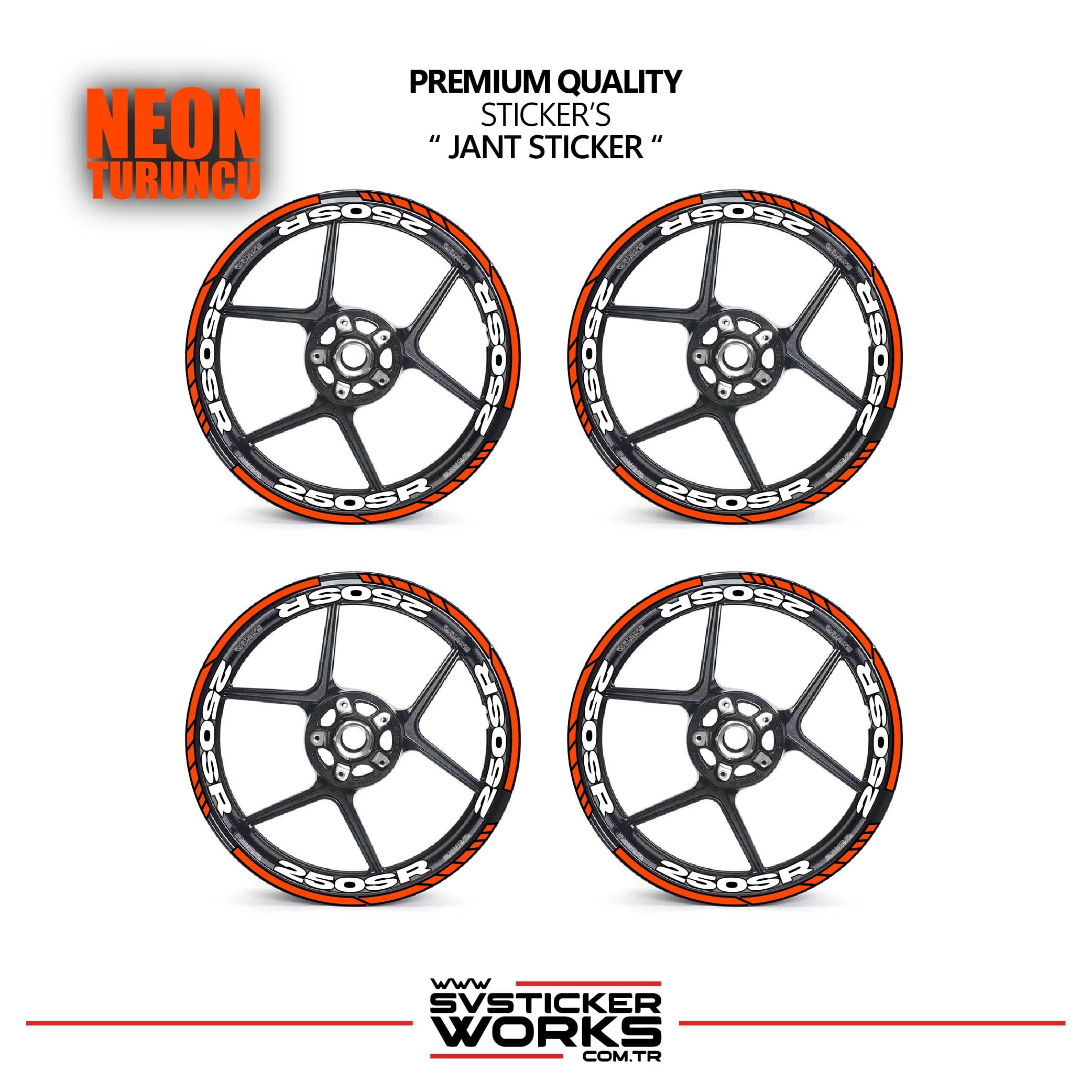SVSTICKERWORKSCFMOTO 250SR Jant Sticker Ve İç Yazı Basklı Etiket Sticker Modeli Premium KaliteCFMOTO 250SR Jant Sticker Ve İç Yazı Basklı Etiket Sticker Modeli Premium KaliteJant Sticker