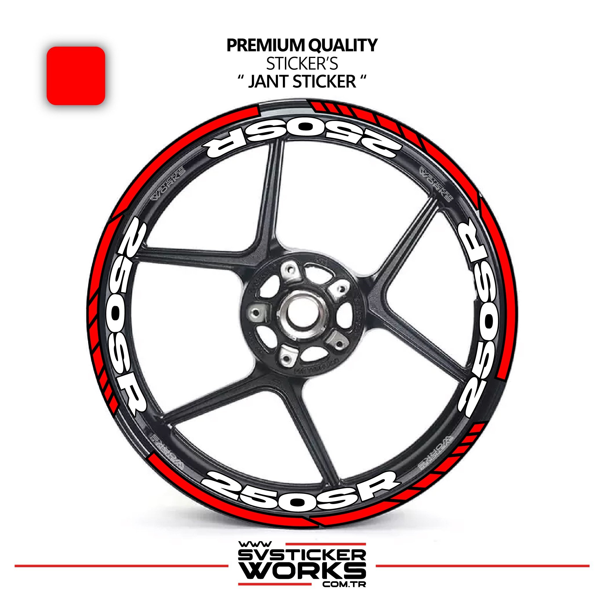 SVSTICKERWORKSCFMOTO 250SR Jant Sticker Ve İç Yazı Basklı Etiket Sticker Modeli Premium KaliteCFMOTO 250SR Jant Sticker Ve İç Yazı Basklı Etiket Sticker Modeli Premium KaliteJant Sticker