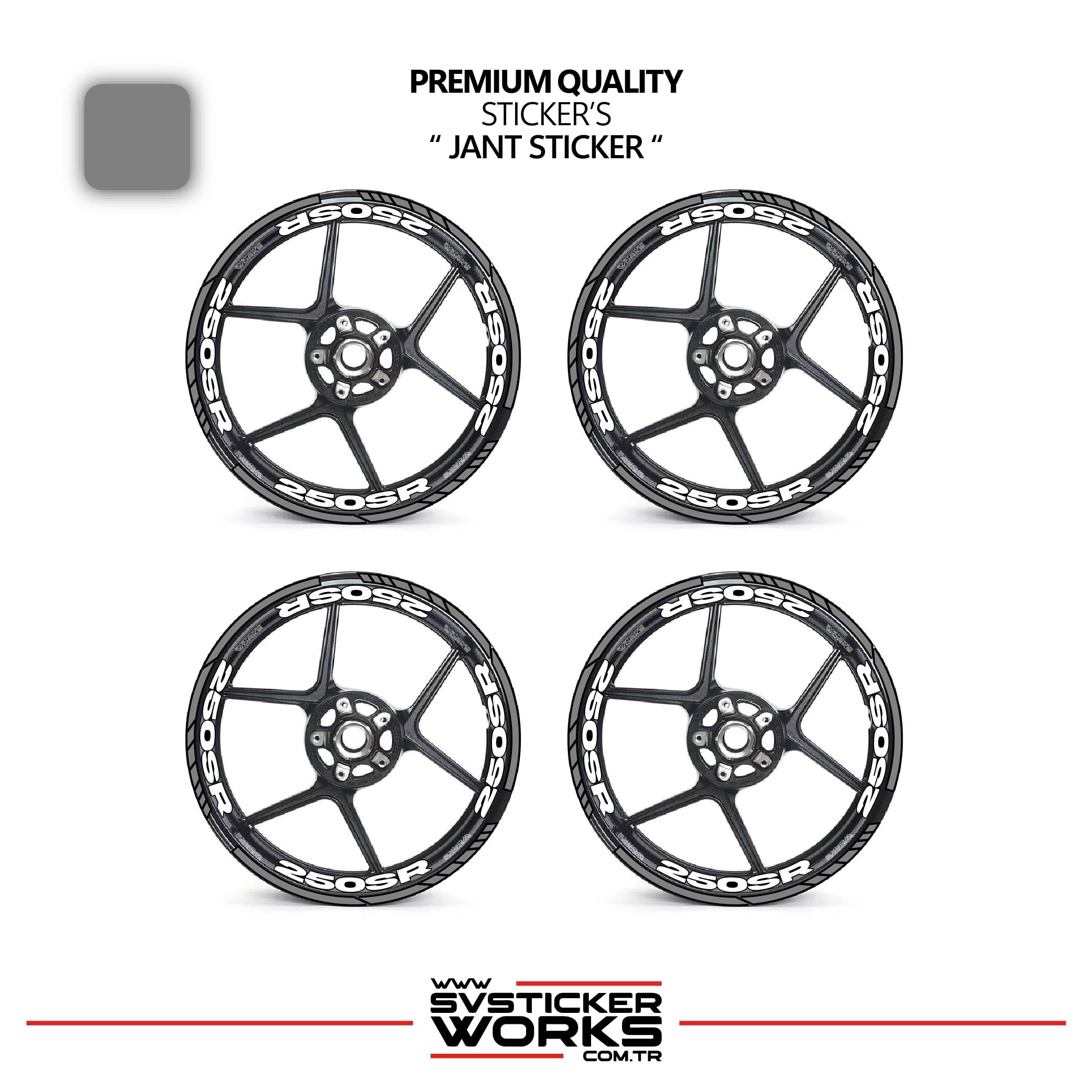 SVSTICKERWORKSCFMOTO 250SR Jant Sticker Ve İç Yazı Basklı Etiket Sticker Modeli Premium KaliteCFMOTO 250SR Jant Sticker Ve İç Yazı Basklı Etiket Sticker Modeli Premium KaliteJant Sticker