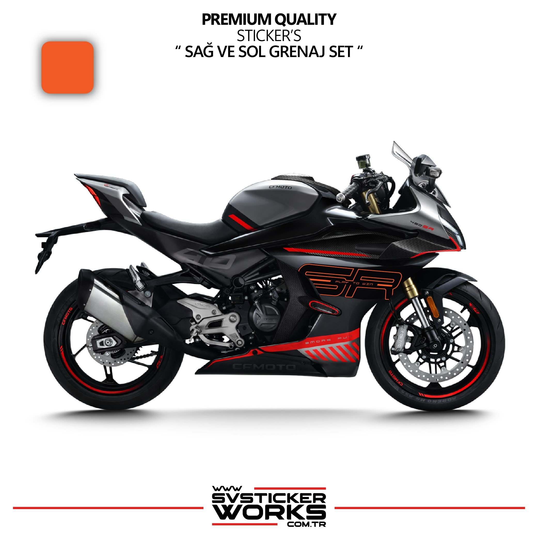 SVSTICKERWORKSCFMOTO 450SR Grenaj Sticker Sağ Sol Set Yüksek Kalite Sticker Etiket ModeliCFMOTO 450SR Grenaj Sticker Sağ Sol Set Yüksek Kalite Sticker Etiket Modeli450SR