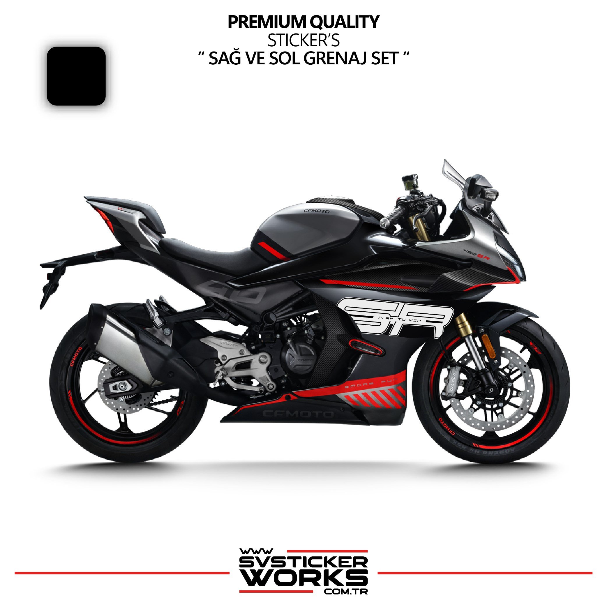 SVSTICKERWORKSCFMOTO 450SR Grenaj Sticker Sağ Sol Set Yüksek Kalite Sticker Etiket ModeliCFMOTO 450SR Grenaj Sticker Sağ Sol Set Yüksek Kalite Sticker Etiket Modeli450SR