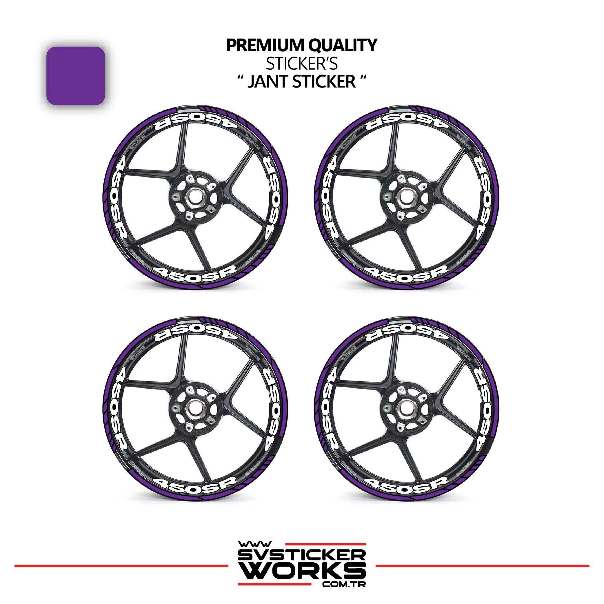 SVSTICKERWORKSCFMOTO 450SR Jant Sticker Ve İç Yazı Basklı Etiket Sticker Modeli Premium KaliteCFMOTO 450SR Jant Sticker Ve İç Yazı Basklı Etiket Sticker Modeli Premium KaliteJant Sticker
