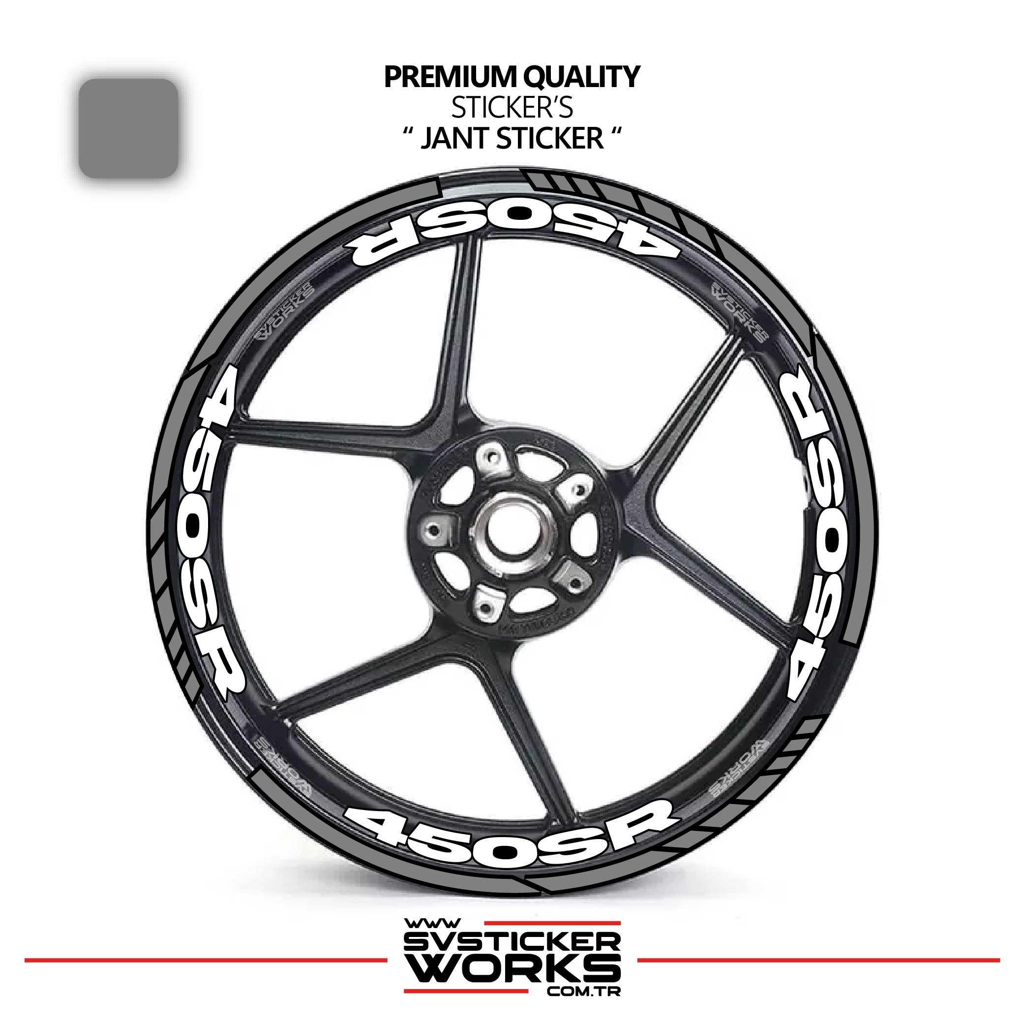 SVSTICKERWORKSCFMOTO 450SR Jant Sticker Ve İç Yazı Basklı Etiket Sticker Modeli Premium KaliteCFMOTO 450SR Jant Sticker Ve İç Yazı Basklı Etiket Sticker Modeli Premium KaliteJant Sticker
