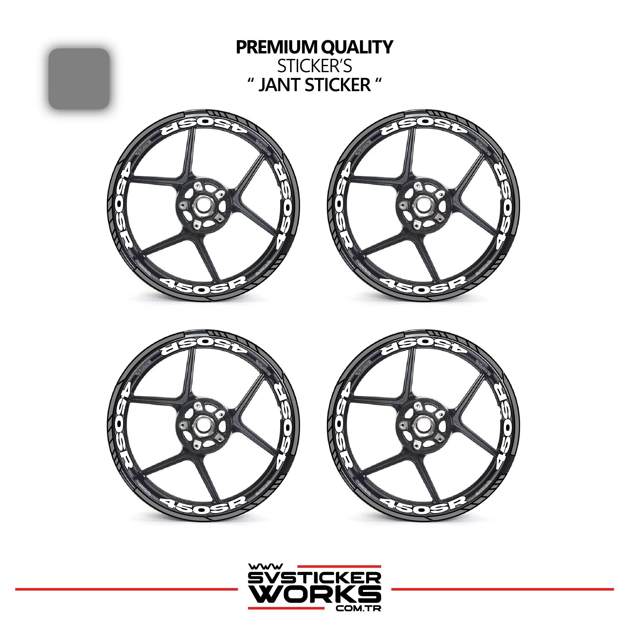 SVSTICKERWORKSCFMOTO 450SR Jant Sticker Ve İç Yazı Basklı Etiket Sticker Modeli Premium KaliteCFMOTO 450SR Jant Sticker Ve İç Yazı Basklı Etiket Sticker Modeli Premium KaliteJant Sticker