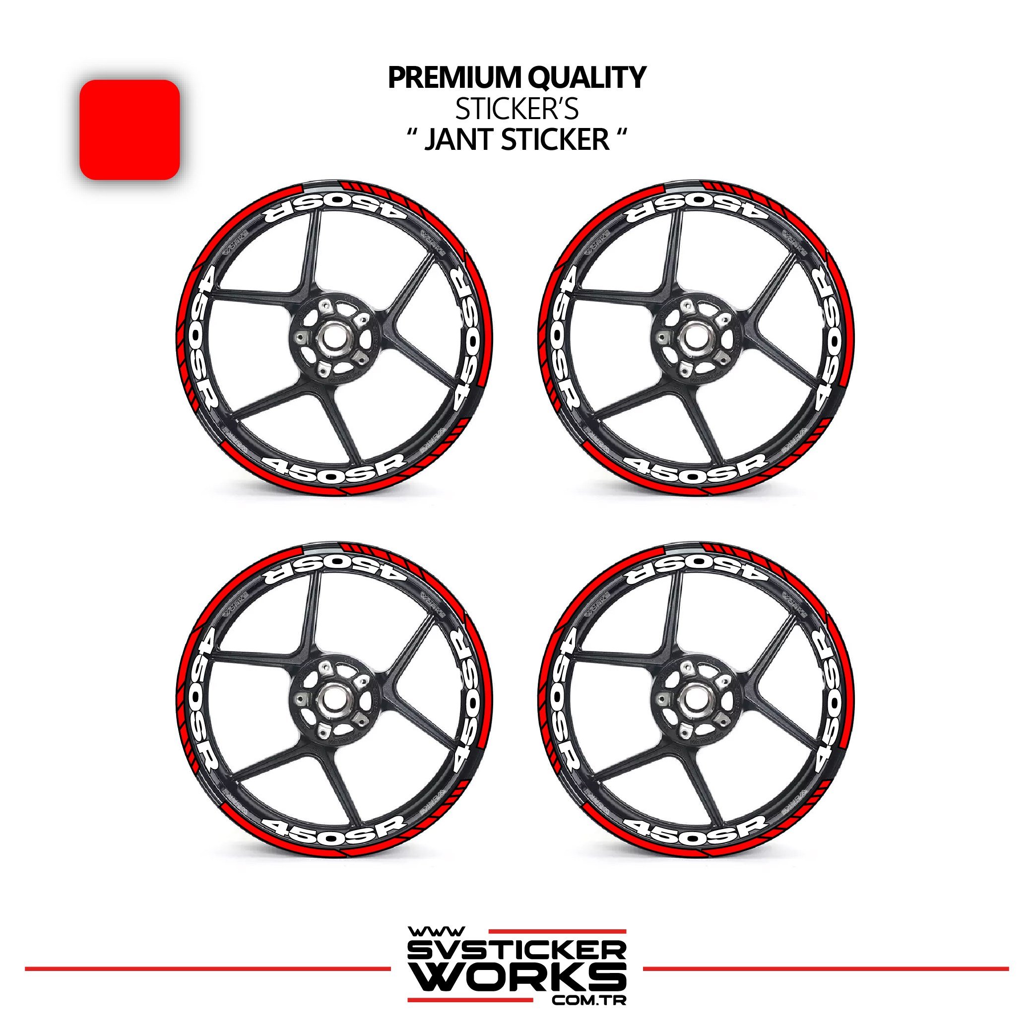 SVSTICKERWORKSCFMOTO 450SR Jant Sticker Ve İç Yazı Basklı Etiket Sticker Modeli Premium KaliteCFMOTO 450SR Jant Sticker Ve İç Yazı Basklı Etiket Sticker Modeli Premium KaliteJant Sticker