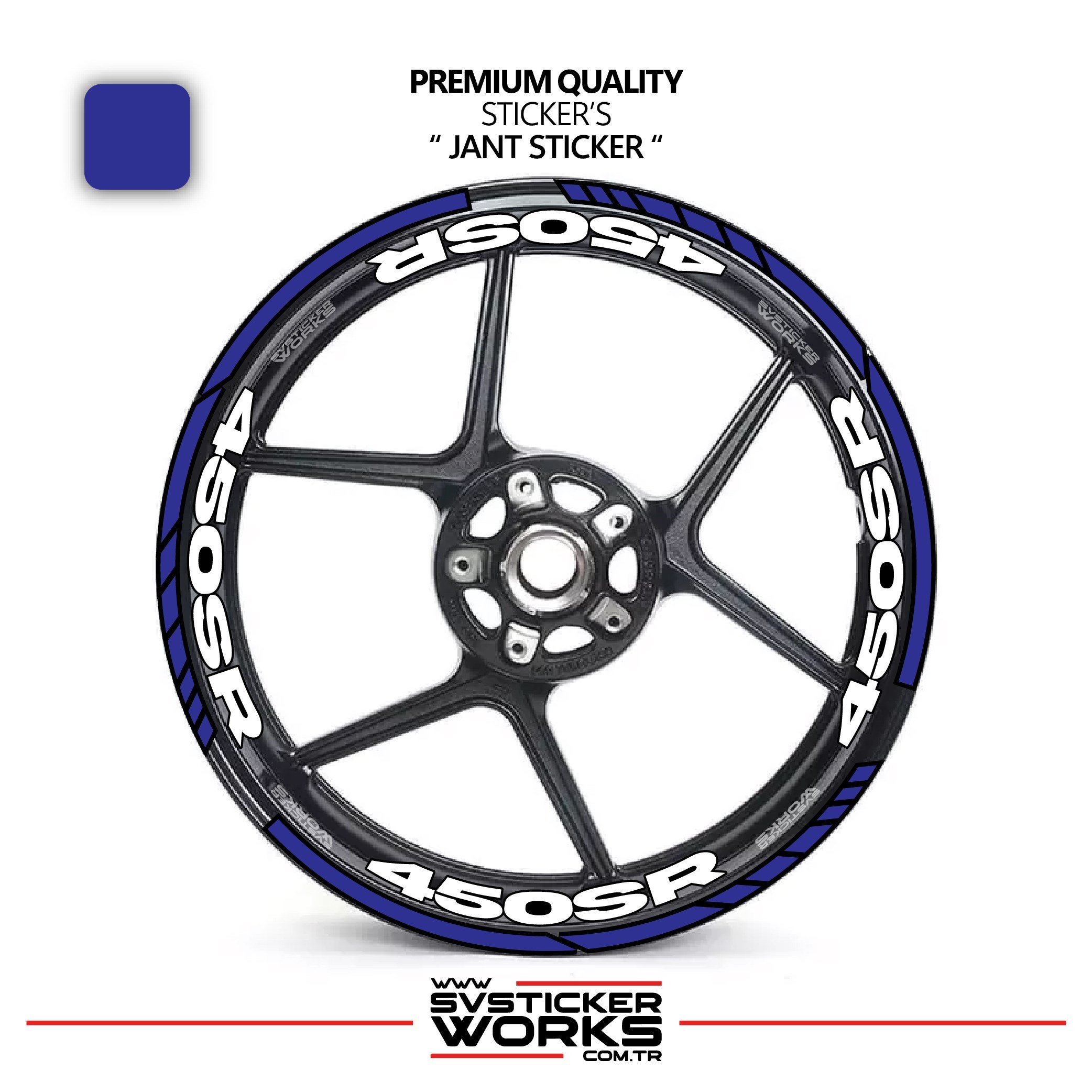 SVSTICKERWORKSCFMOTO 450SR Jant Sticker Ve İç Yazı Basklı Etiket Sticker Modeli Premium KaliteCFMOTO 450SR Jant Sticker Ve İç Yazı Basklı Etiket Sticker Modeli Premium KaliteJant Sticker