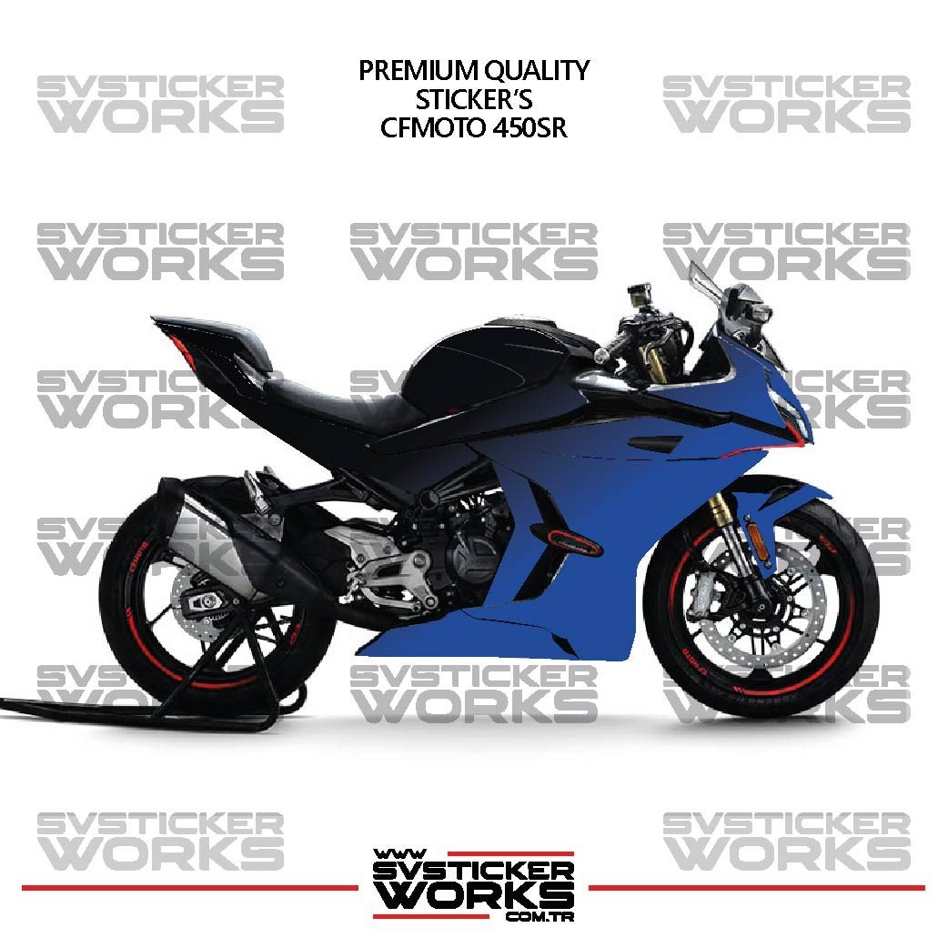 SVSTICKERWORKSCFMOTO 450SR Kaplama Sticker Çift Renk Motor Kaplama Modeli Hazır Kit Yüksek KaliteCFMOTO 450SR Kaplama Sticker Çift Renk Motor Kaplama Modeli Hazır Kit Yüksek Kalite