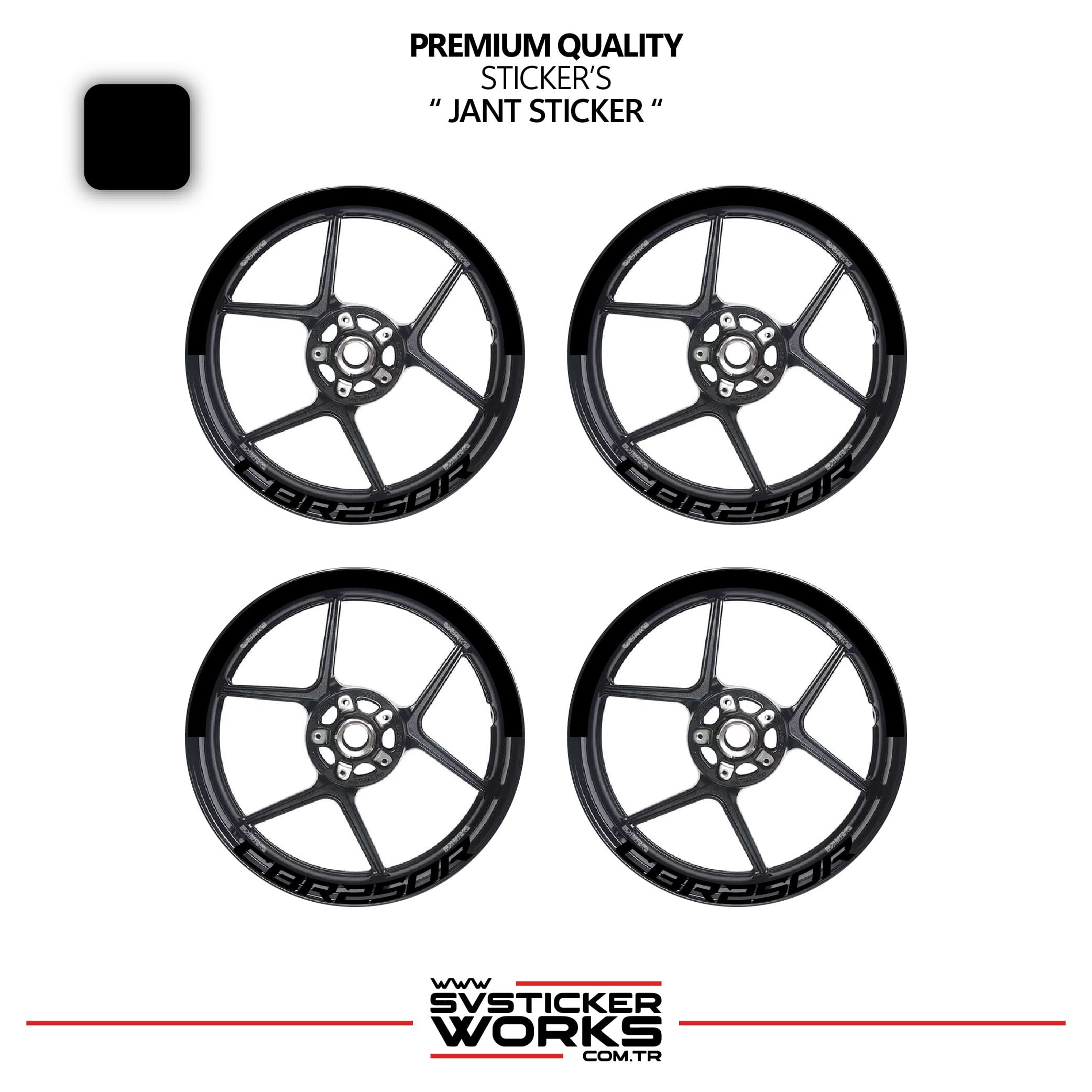 SVSTICKERWORKSHonda Cbr 250 R Jant Şeridi – Yarım Jant Kaplama & Cbr 250 R Yazı Sticker SetiHonda Cbr 250 R Jant Şeridi – Yarım Jant Kaplama & Cbr 250 R Yazı Sticker SetiJant Sticker
