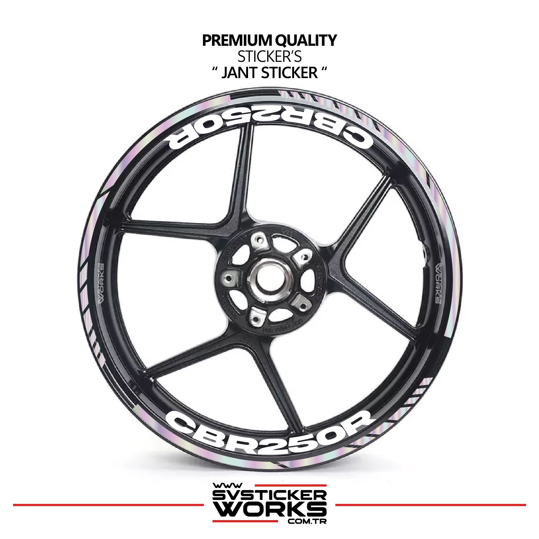 SVSTICKERWORKSHonda CBR 250R Jant Sticker İç Dış CBR125R Yazılı Etiket Sticker ModeliHonda CBR 250R Jant Sticker İç Dış CBR125R Yazılı Etiket Sticker ModeliJant Sticker