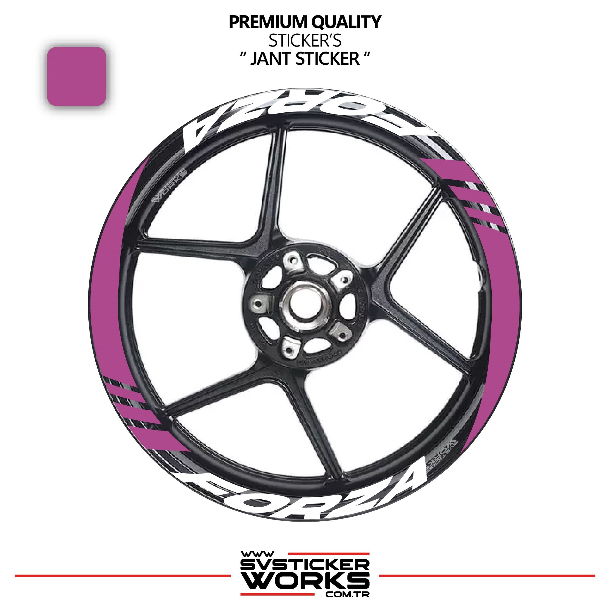 SVSTICKERWORKSHONDA FORZA Geniş Jant Kaplama Sticker Etiket Modeli 16lı Set Sticker Yüksek KaliteHONDA FORZA Geniş Jant Kaplama Sticker Etiket Modeli 16lı Set Sticker Yüksek KaliteJant Sticker