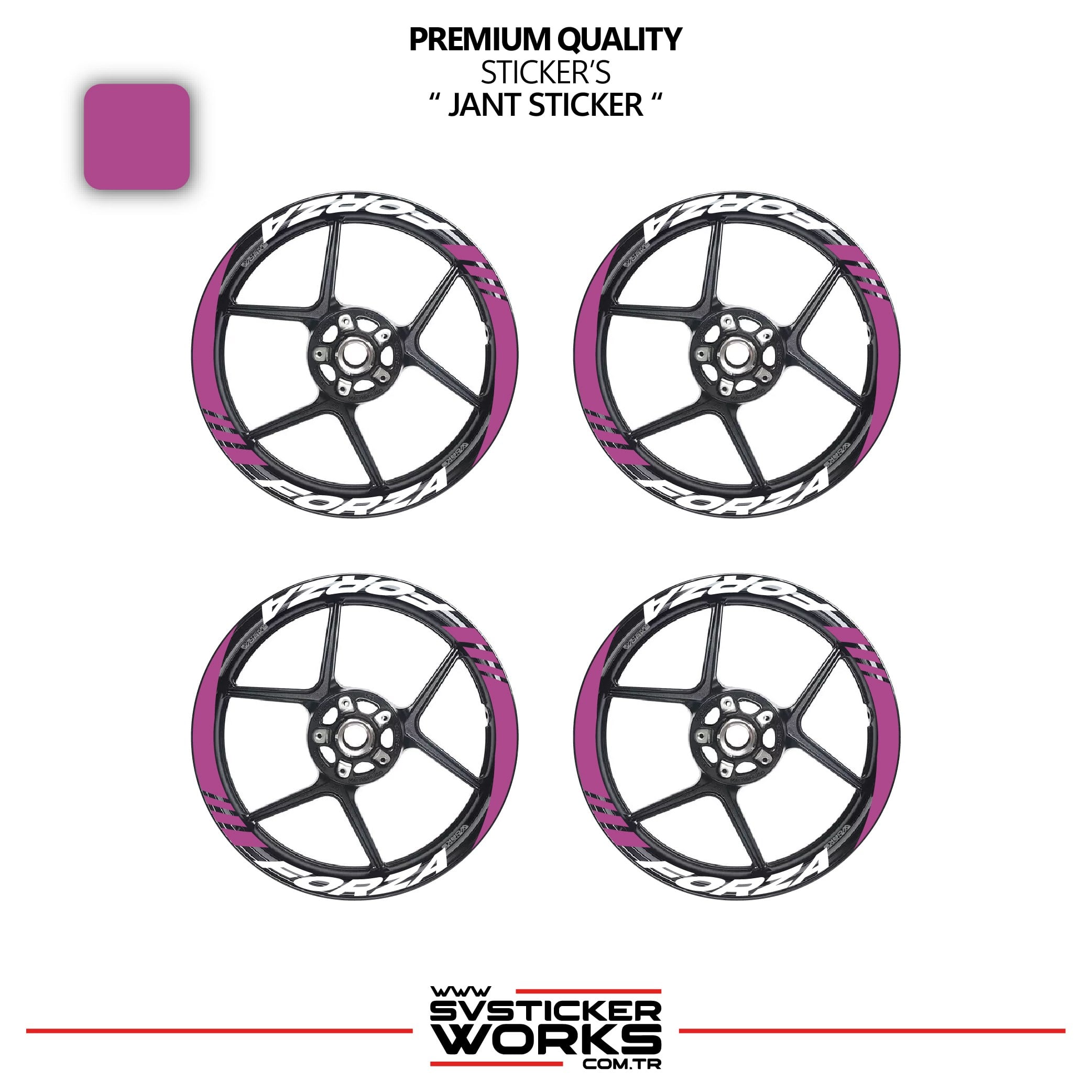 SVSTICKERWORKSHONDA FORZA Geniş Jant Kaplama Sticker Etiket Modeli 16lı Set Sticker Yüksek KaliteHONDA FORZA Geniş Jant Kaplama Sticker Etiket Modeli 16lı Set Sticker Yüksek KaliteJant Sticker
